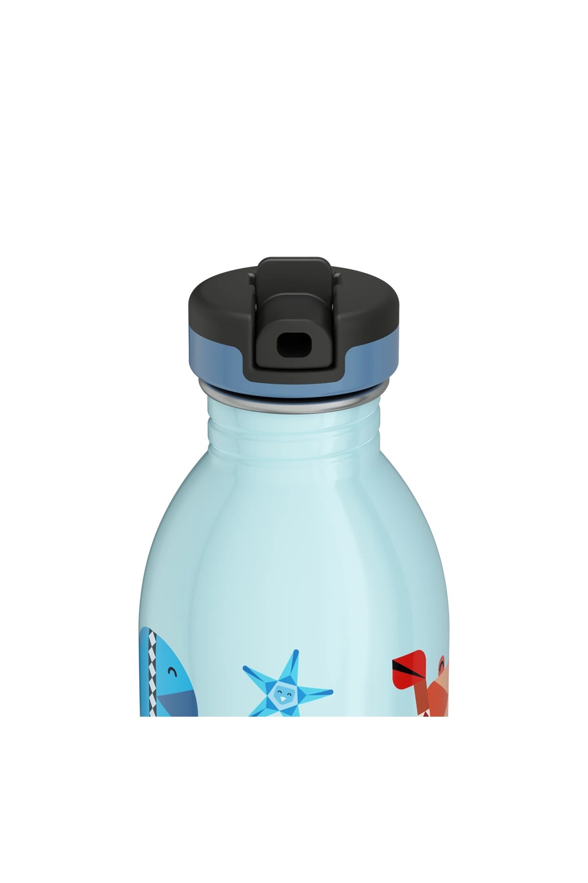 Kids Bottle Sea Friends Paslanmaz Çelik Çocuk Su Matarası 500 ml