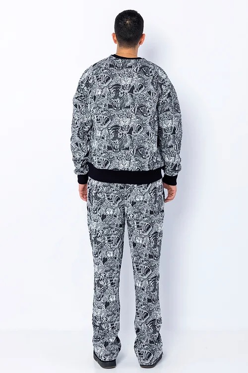 El Dueno - Rugiente Oversize Jacquard Unisez Sweatpant