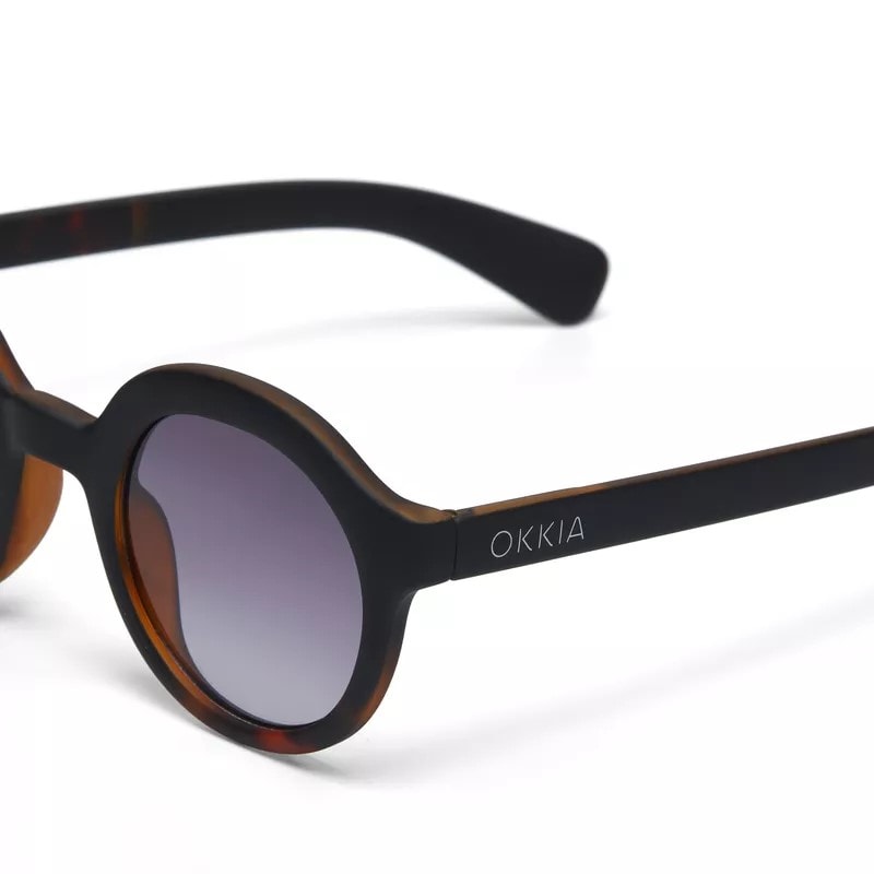 Okkia Lauro Unisex Yuvarlak Siyah Havana Güneş Gözlüğü 














 Siyah Degrade