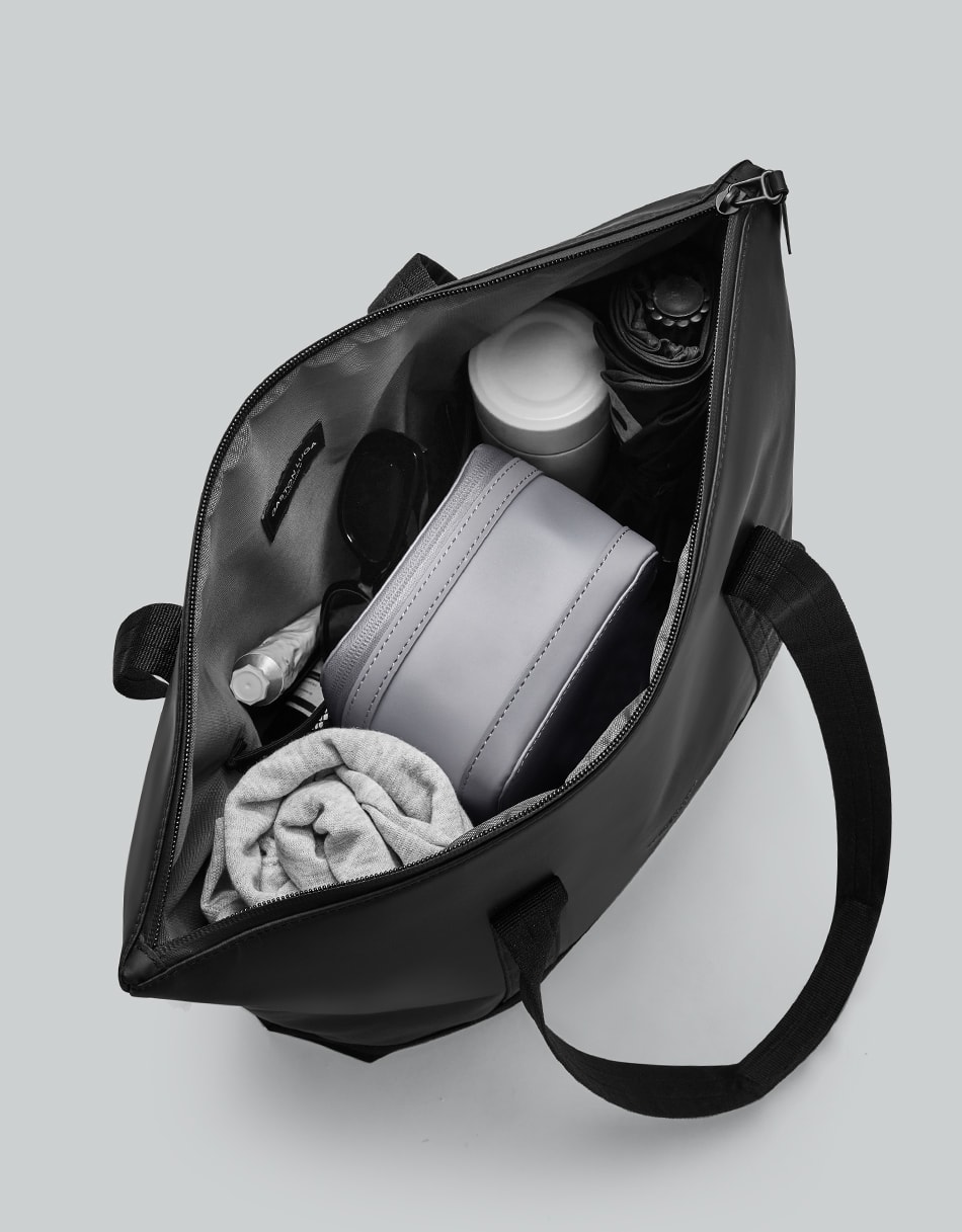 Gaston Luga Däsh Shopper- Black