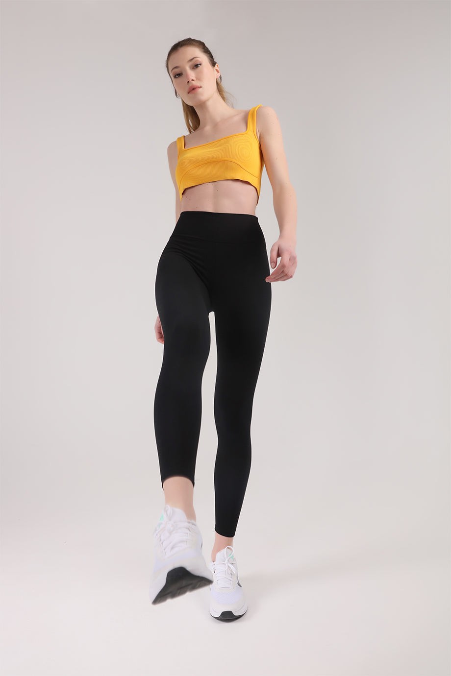 SIMPLY PERFECT Compressive Push-Up Leggings Black