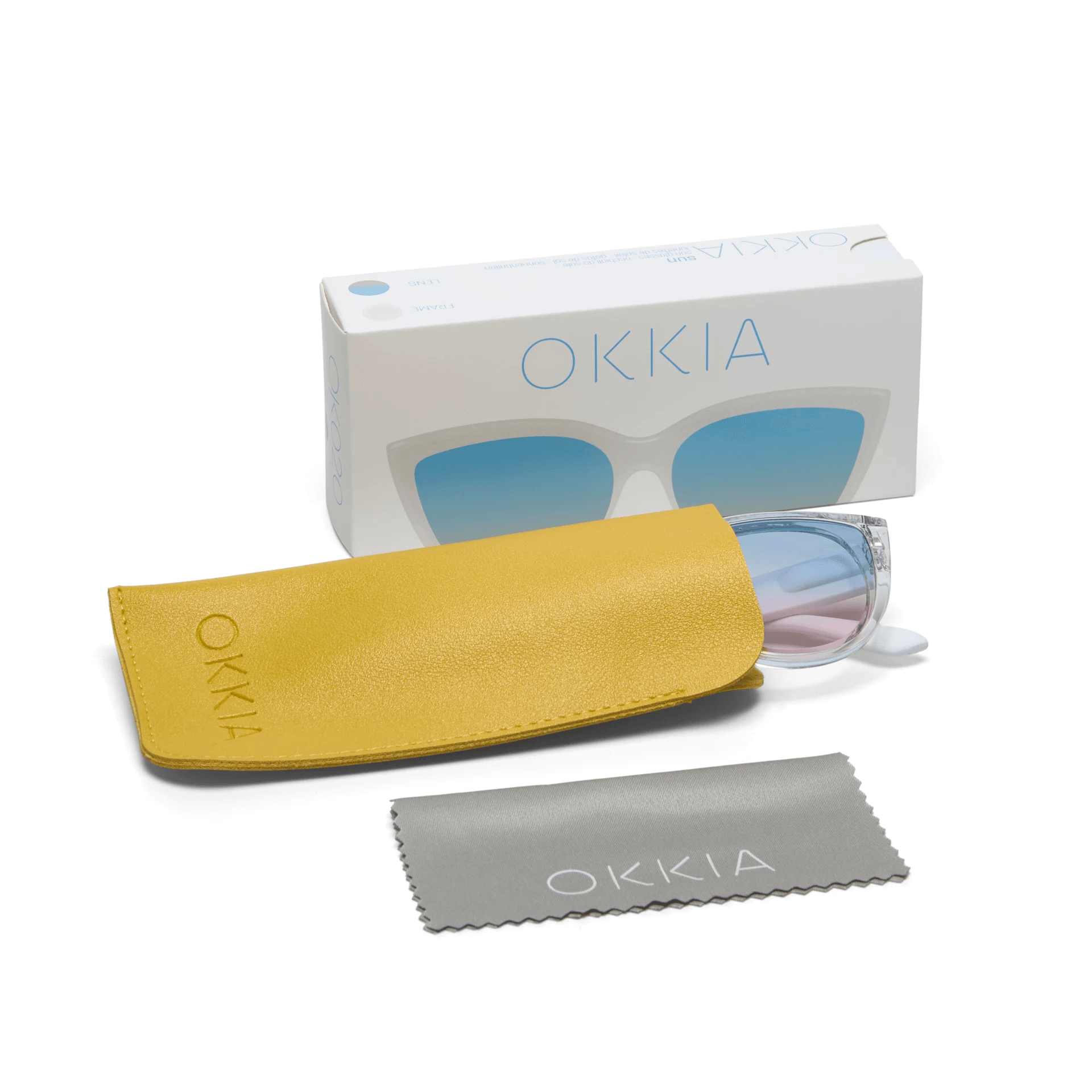 Okkia Silvia Güneş Gözlüğü Blue/Pink Degrade