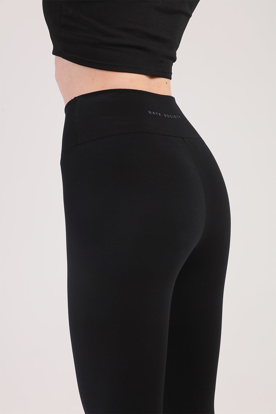 SIMPLY PERFECT Compressive Push-Up Leggings Black