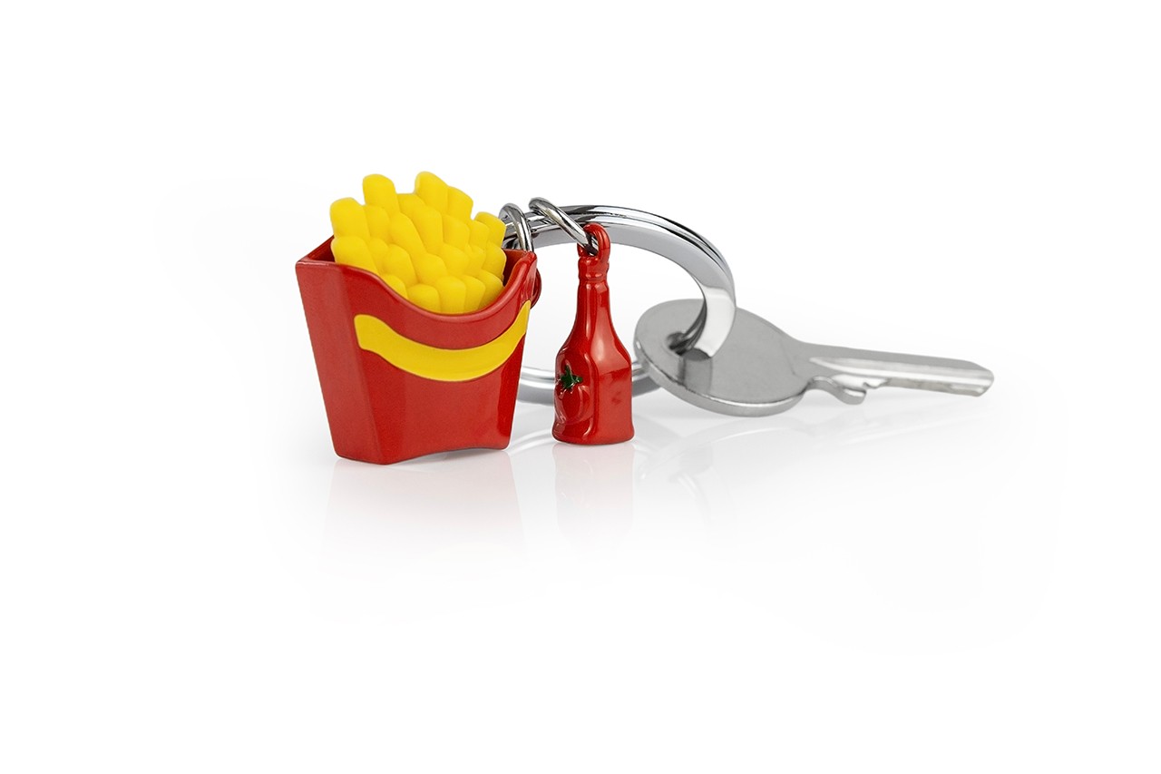 Metalmorphose French Fries ve 
Ketçup Anahtarlık