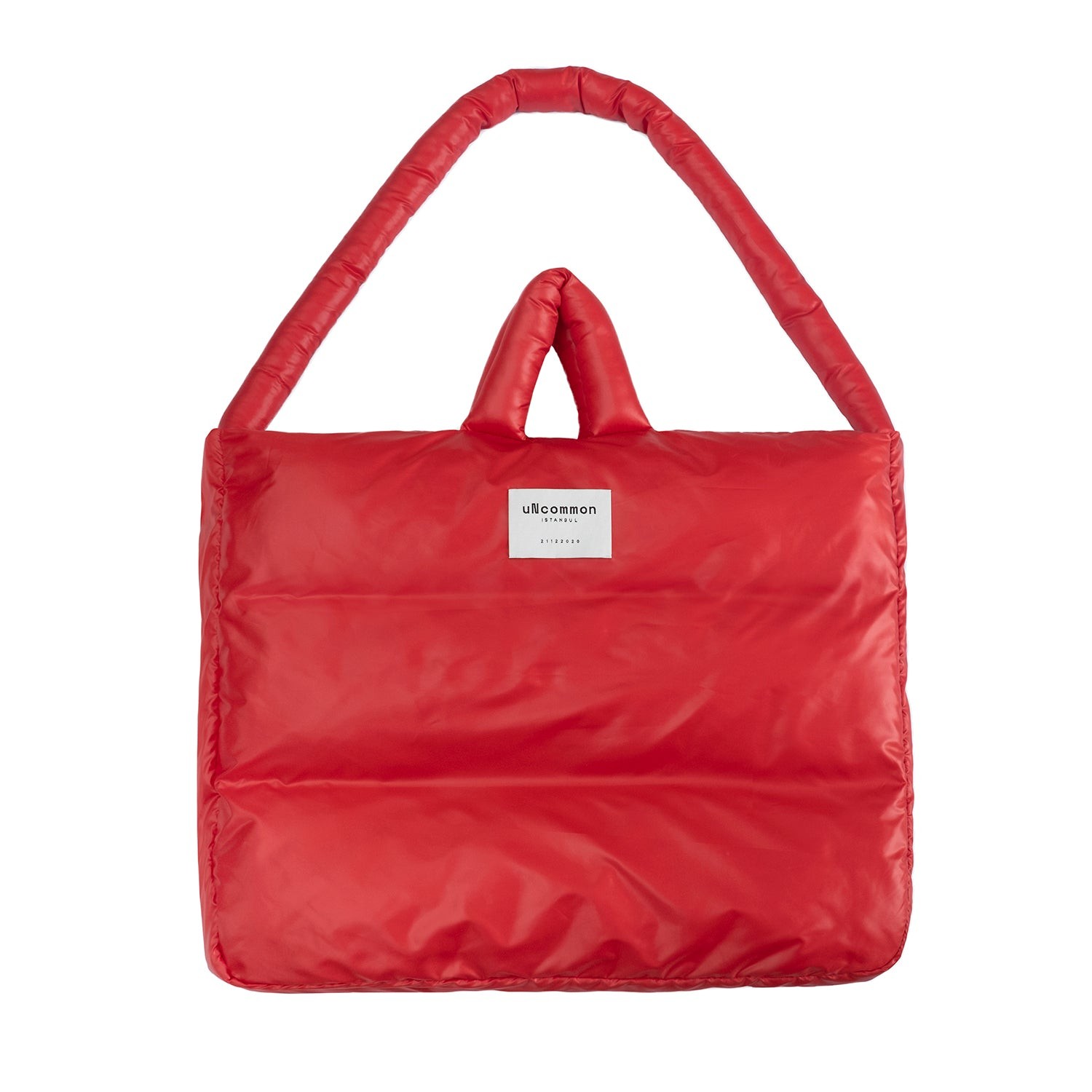 uNcommon Puffy Tote Bag Red