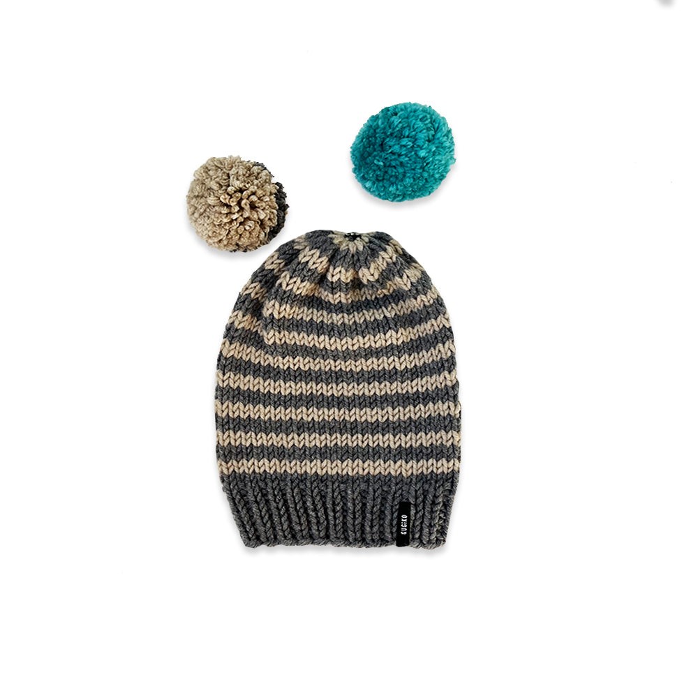 Gugiko Striped Gray Bere
