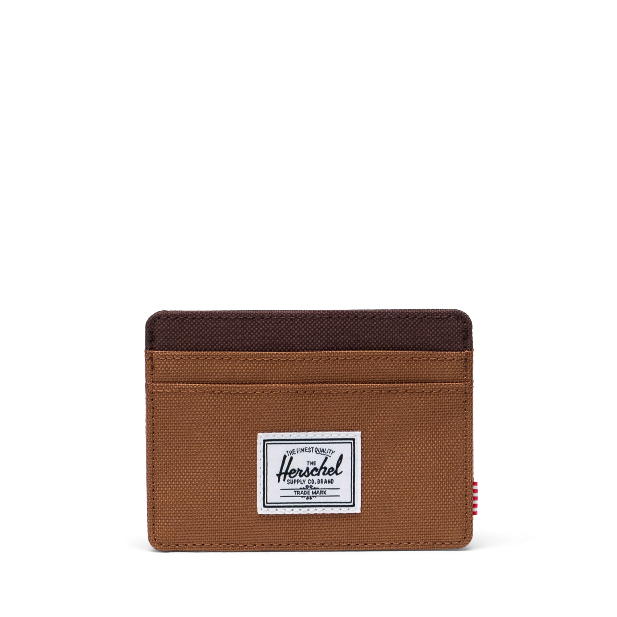 Herschel Charlie Cardholder Rubber/Chicory Coffee Kartlık