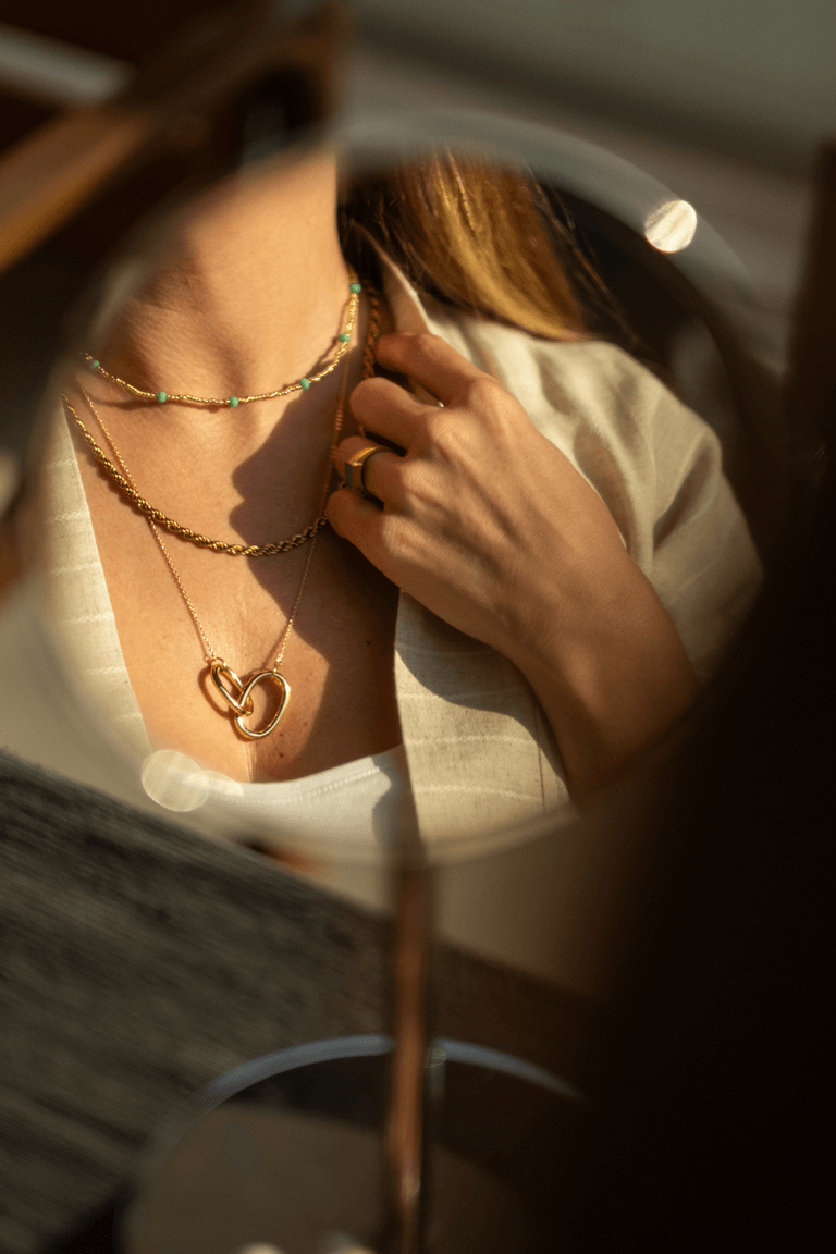 Miklan Chain Tia Gold Kolye