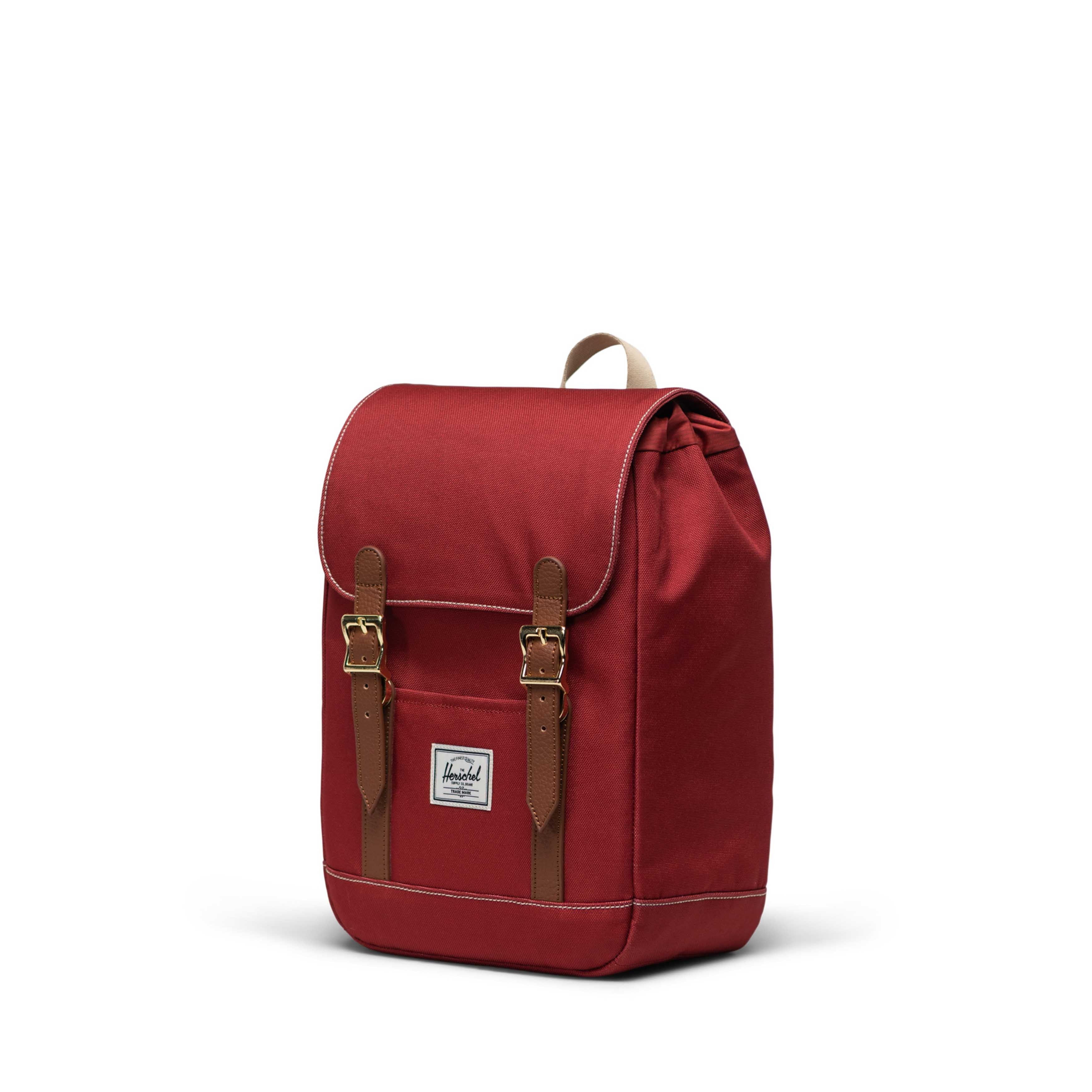 Herschel Retreat™ Mini Backpack Red Ochre/White Stitch Sırt Çantası