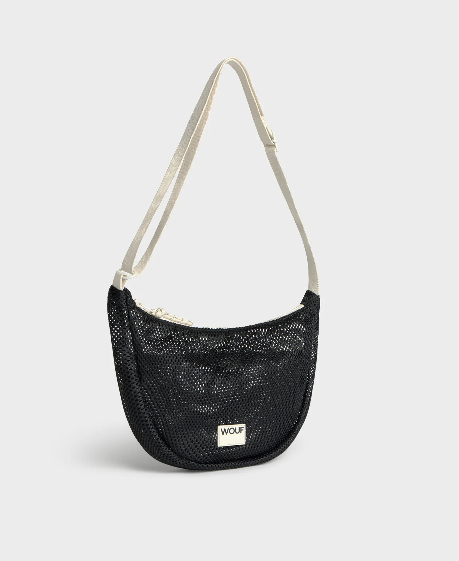 Wouf Onyx Halfmoon Crossbody Bag Omuz Çantası