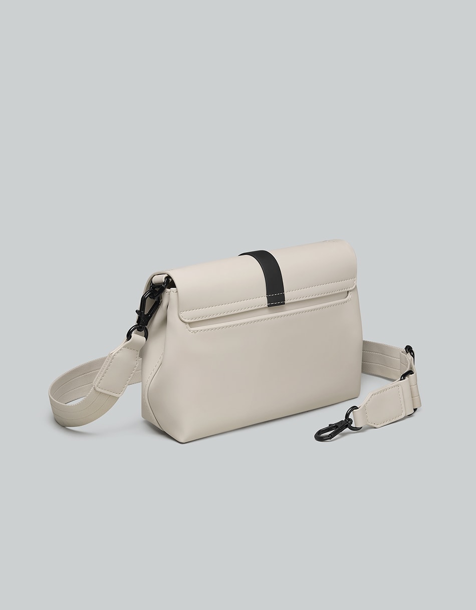 Gaston Luga Spläsh Crossbody Bag - Cloud Cream Çapraz Çanta