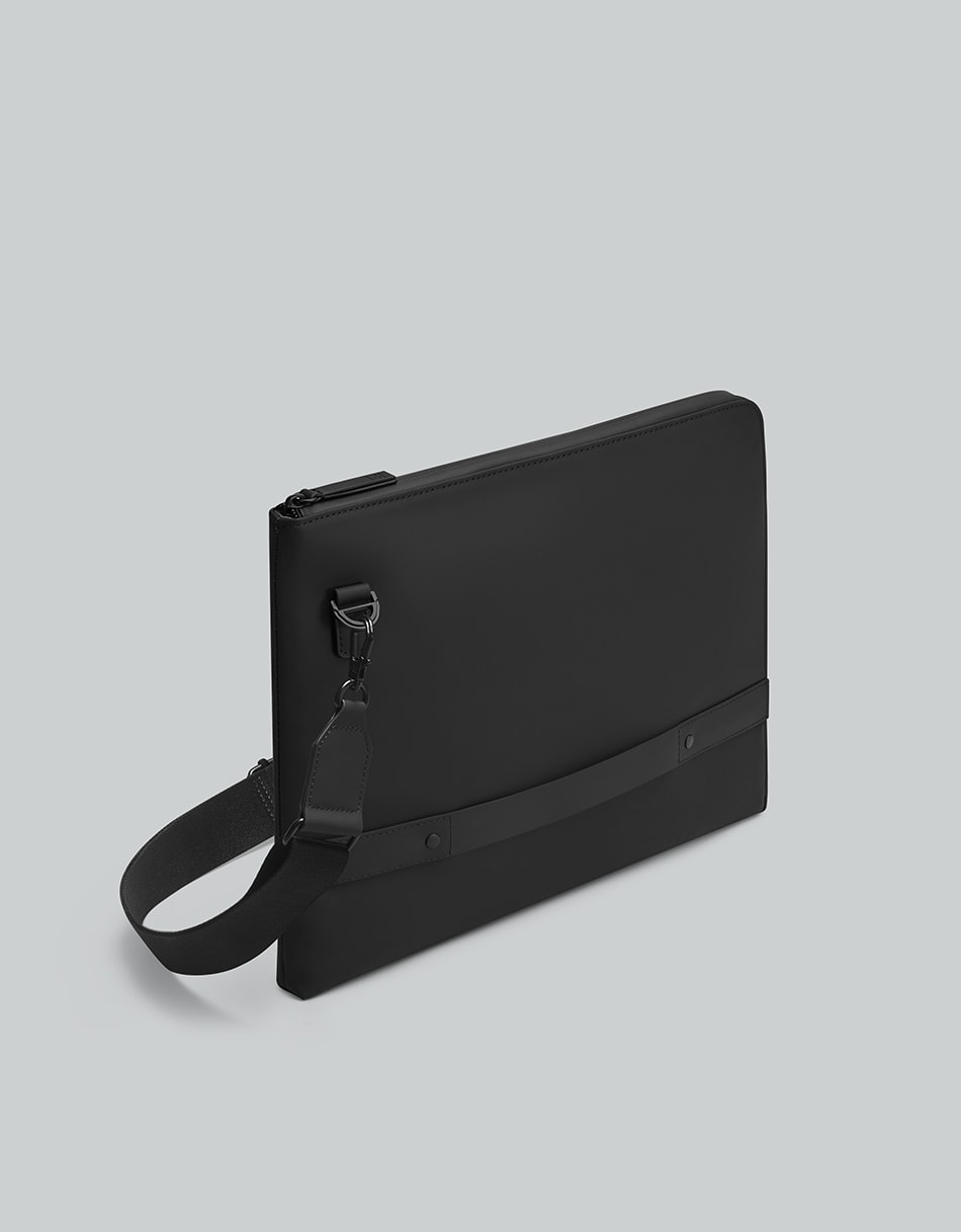 Gaston Luga Spläsh Laptop Çantası  - 13"/14" - Black