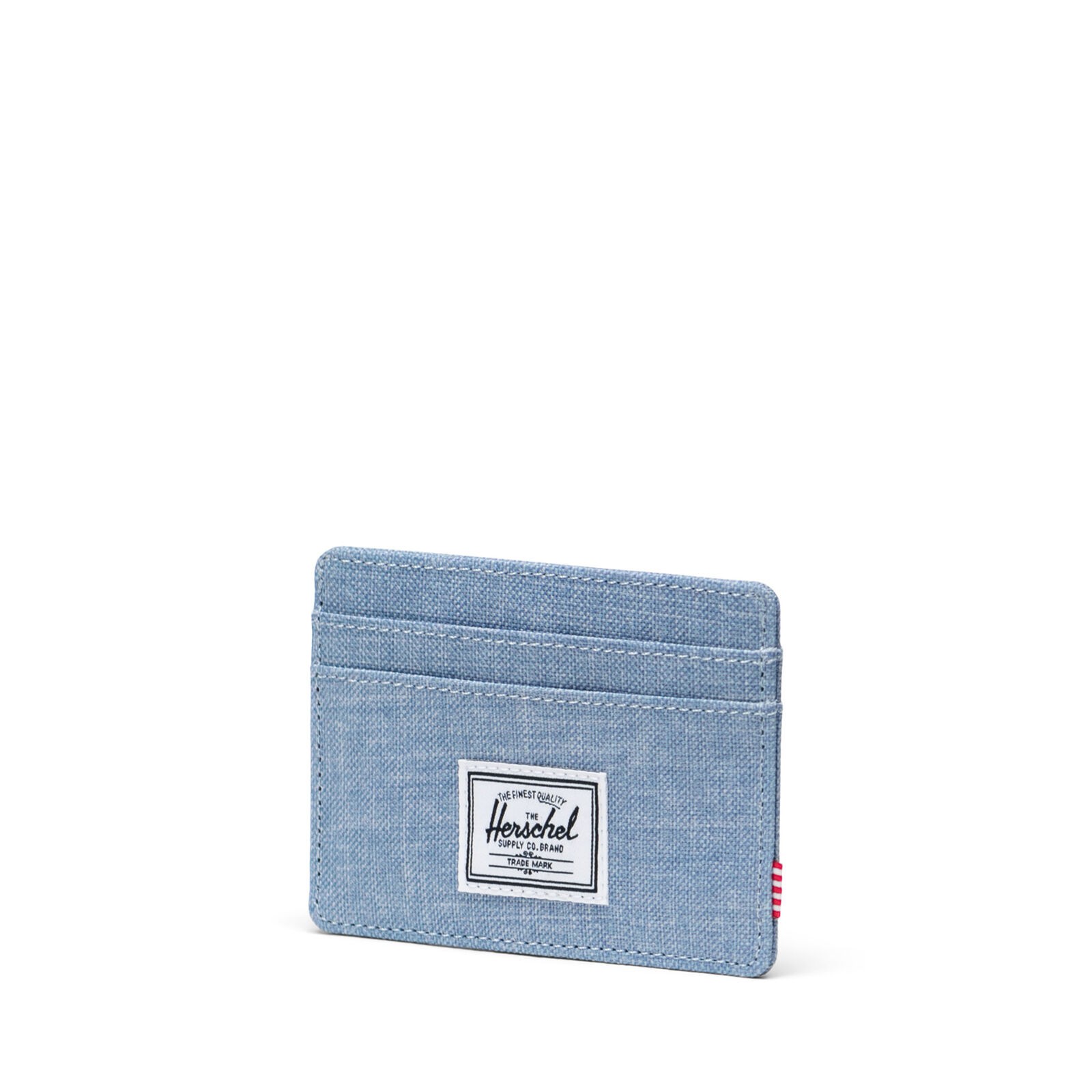 Herschel Charlie Cardholder Ashley Blue Crosshatch Kartlık