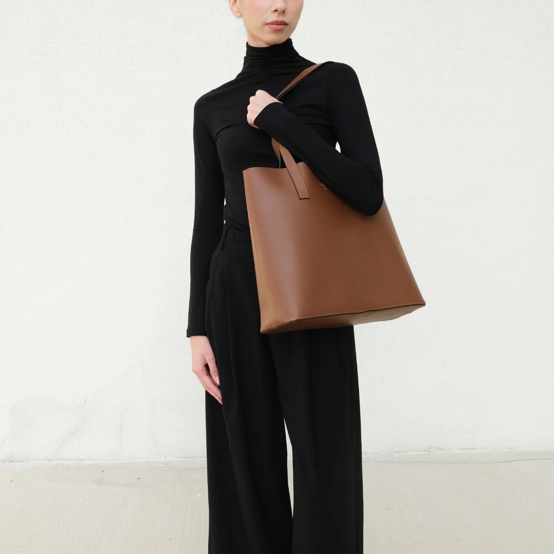 Truffaut Bags Adrien Tote Çanta Taba