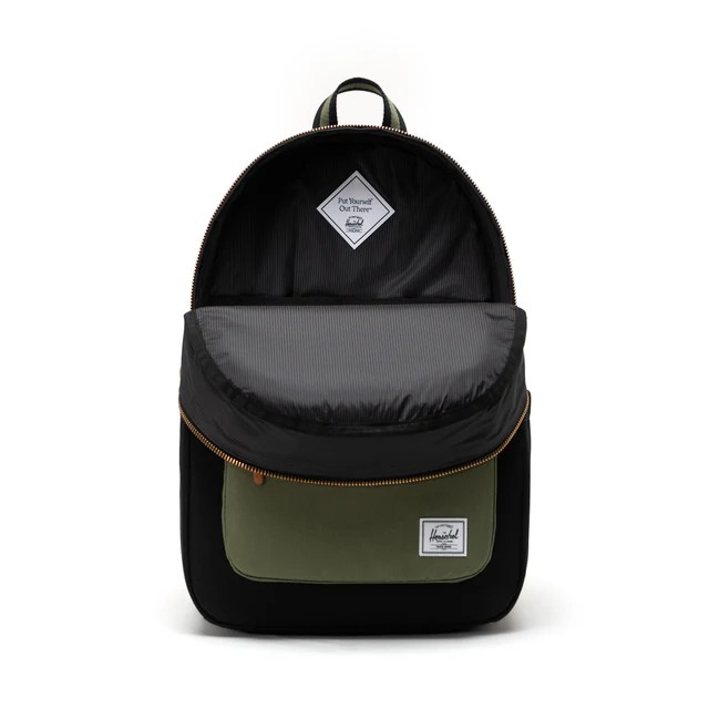 Herschel Settlement Black/Four Leaf Clover Sırt Çantası