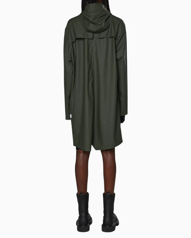 Rains Long Jacket Green Yağmurluk