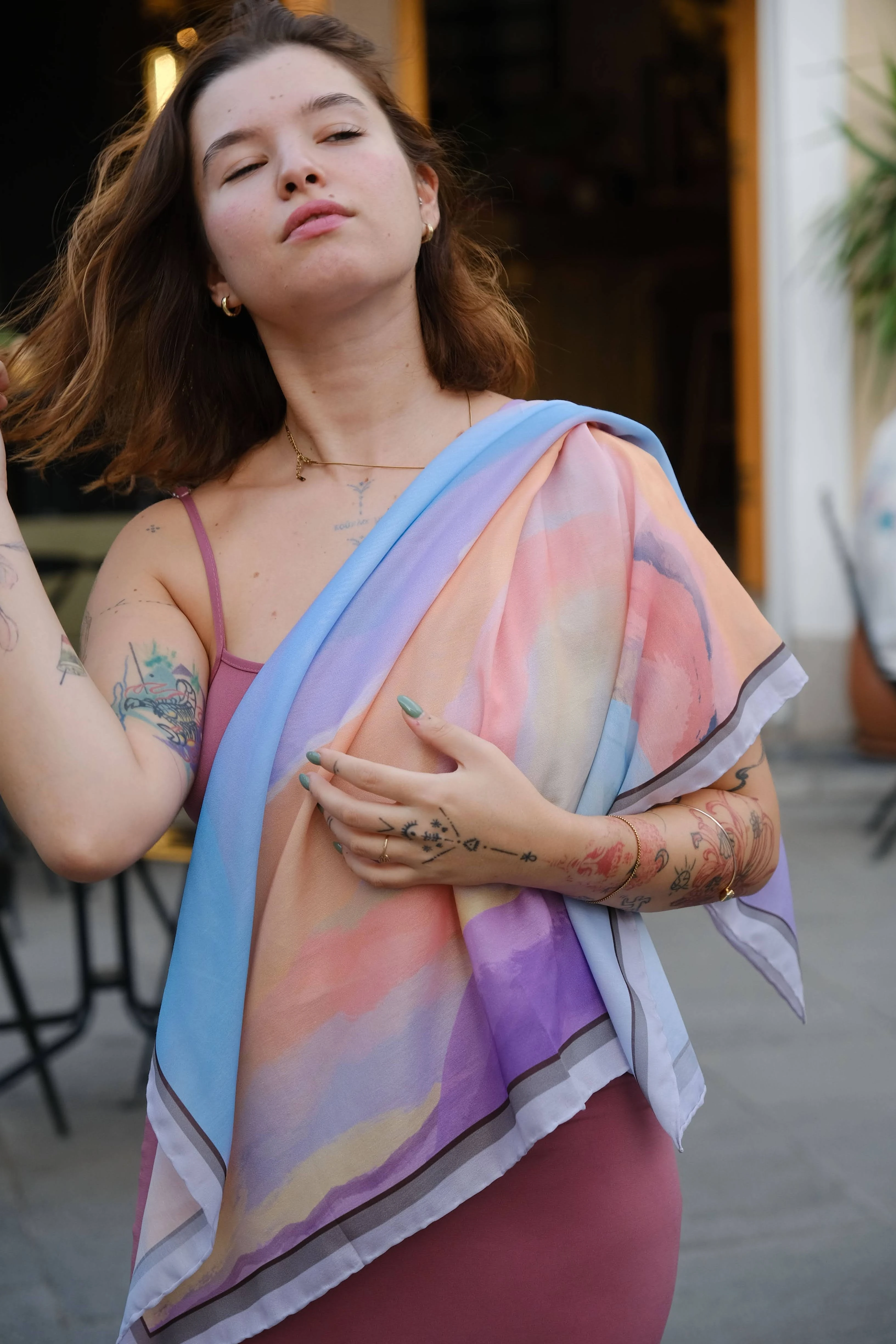 Less Atelier Purple Haze Fular 90x90