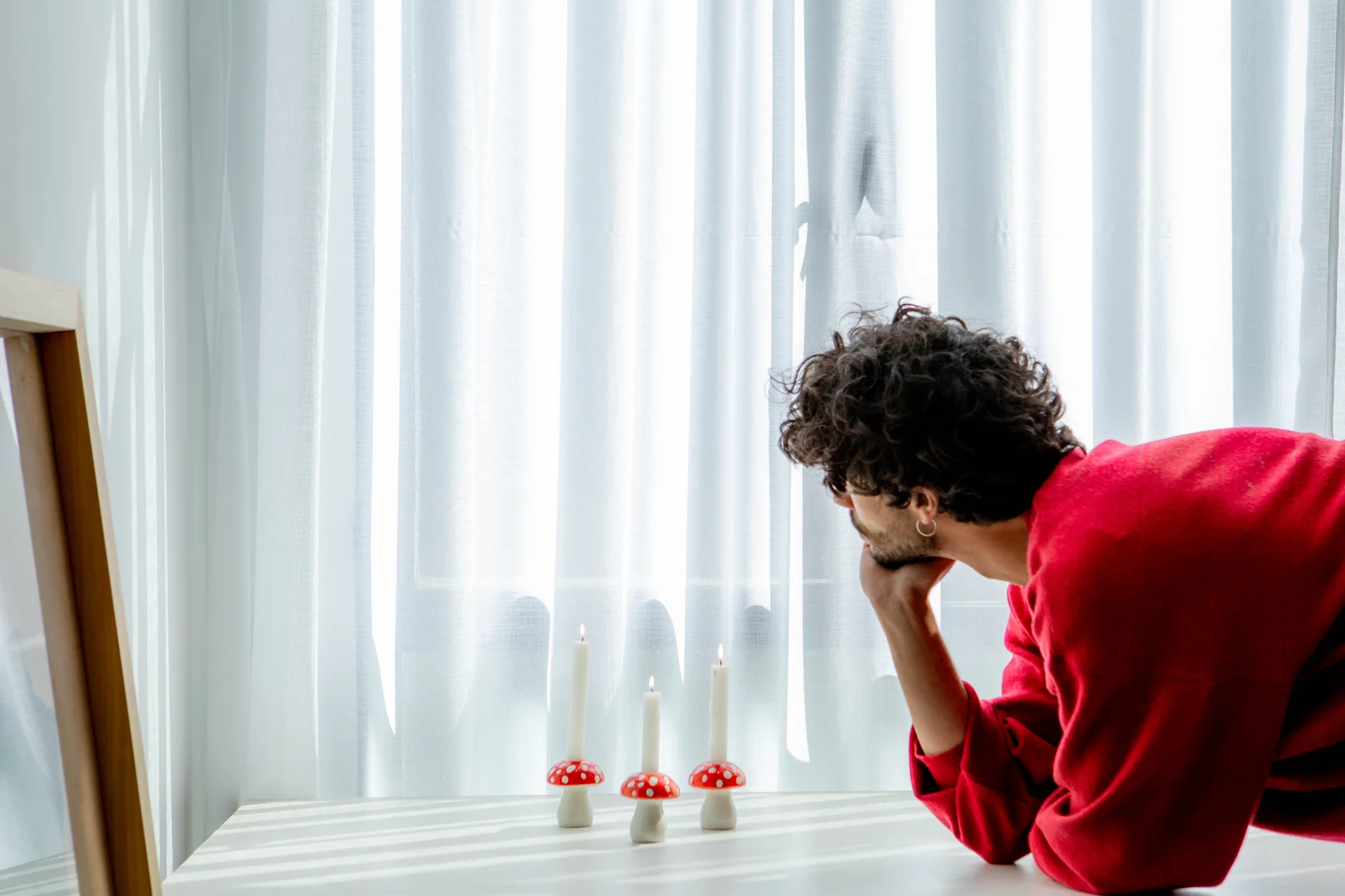 DOIY Amanita Mantar Şamdan