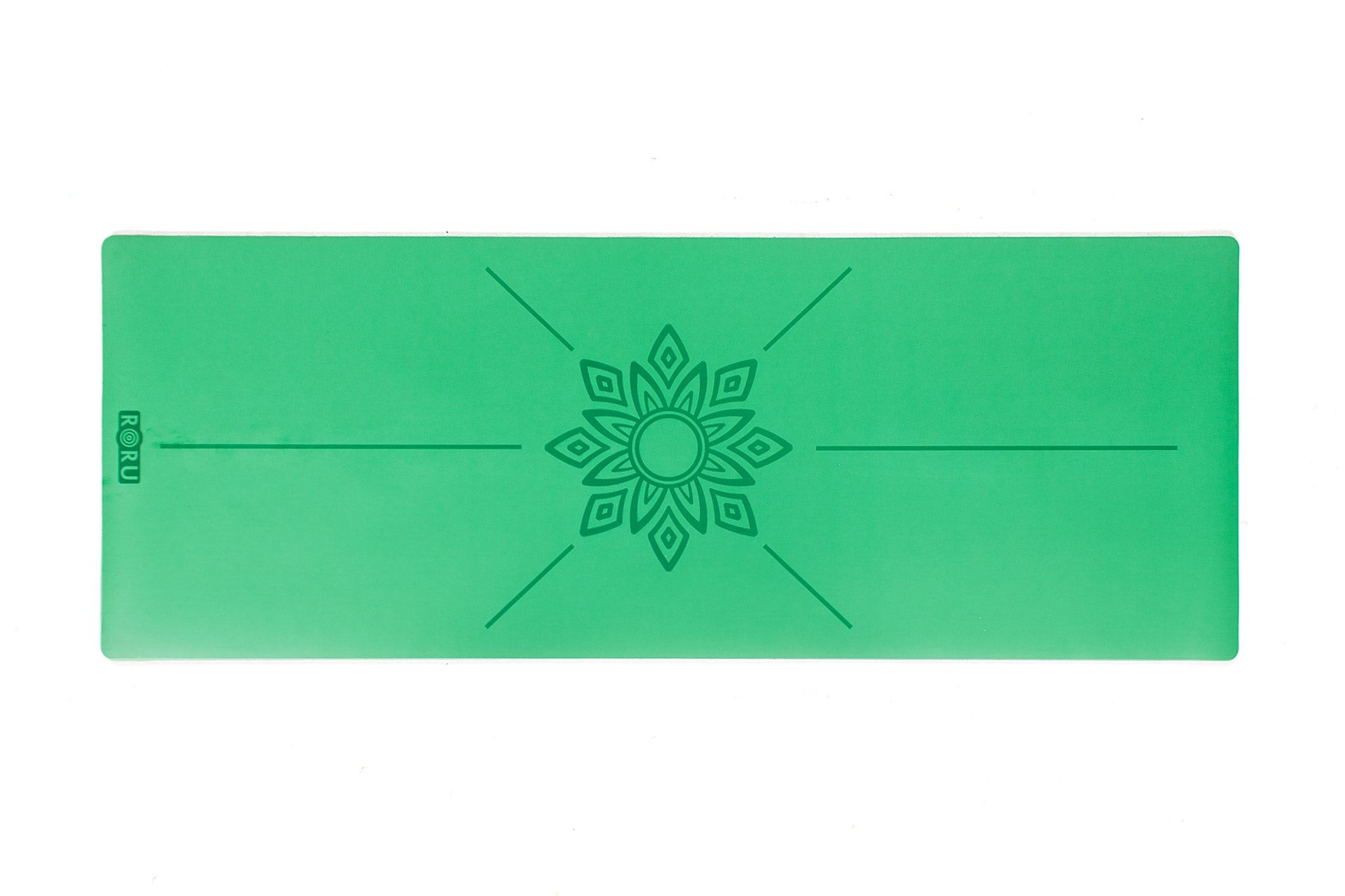 Roru Concept Sun Series Profesyonel Seyahat Yoga Matı 2.5mm - Yeşil