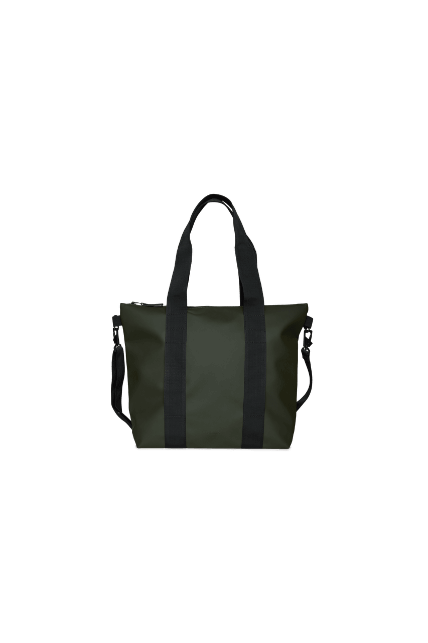 Rains Tote Bag Mini W3 Green Omuz Çantası