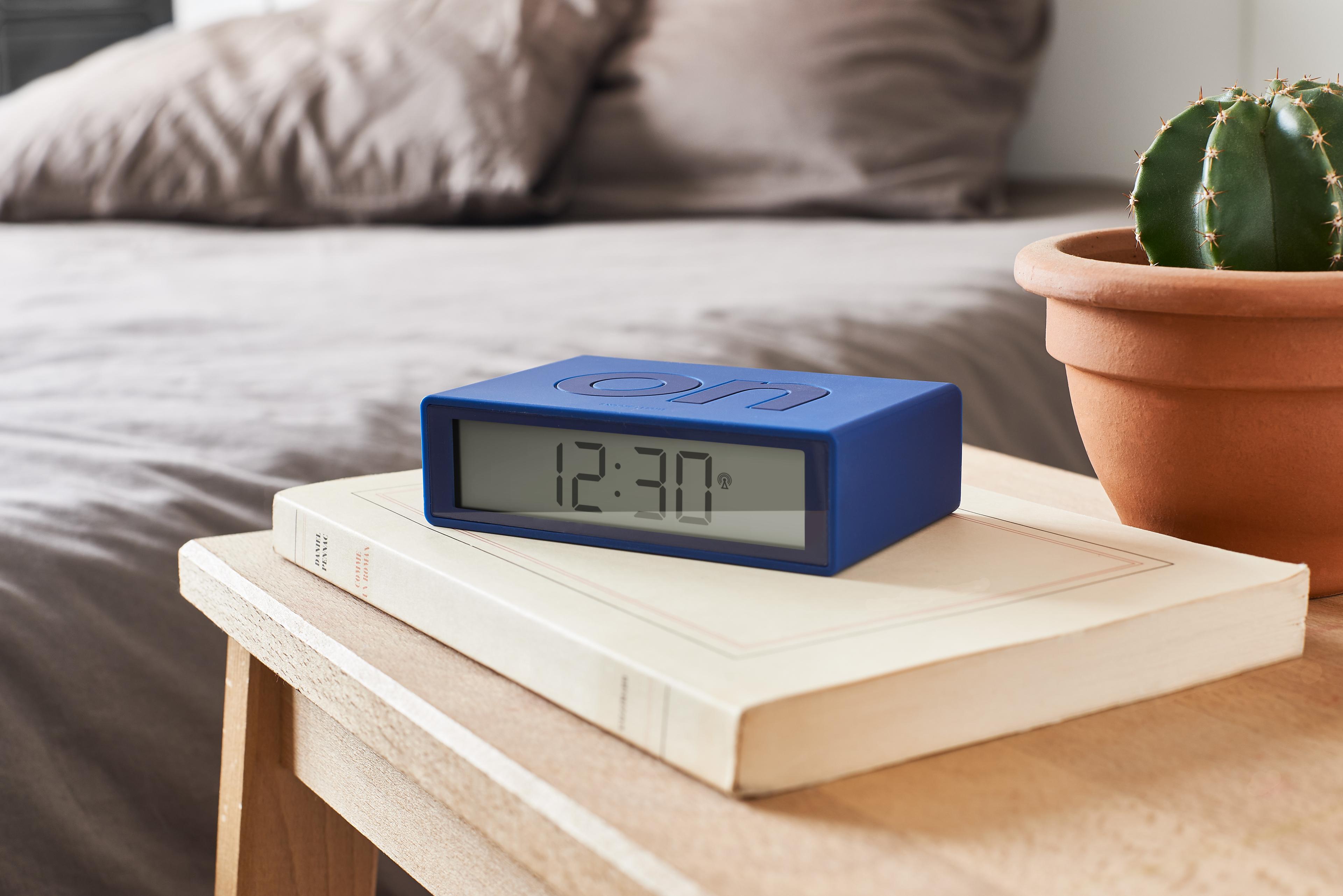 Lexon Flip Plus Alarm Saat Koyu Mavi