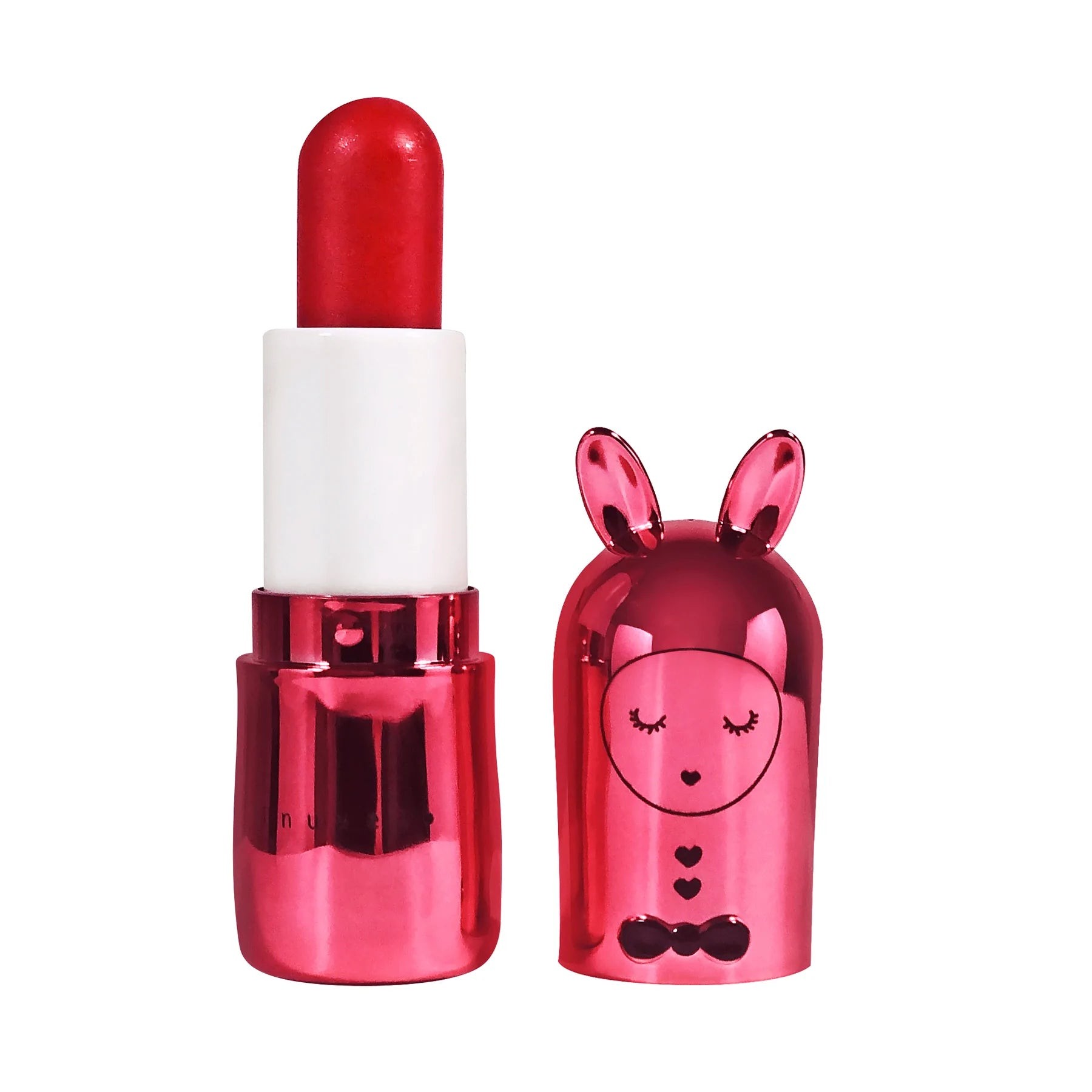 INUWET Bunny Lip Balm Metal Red B27