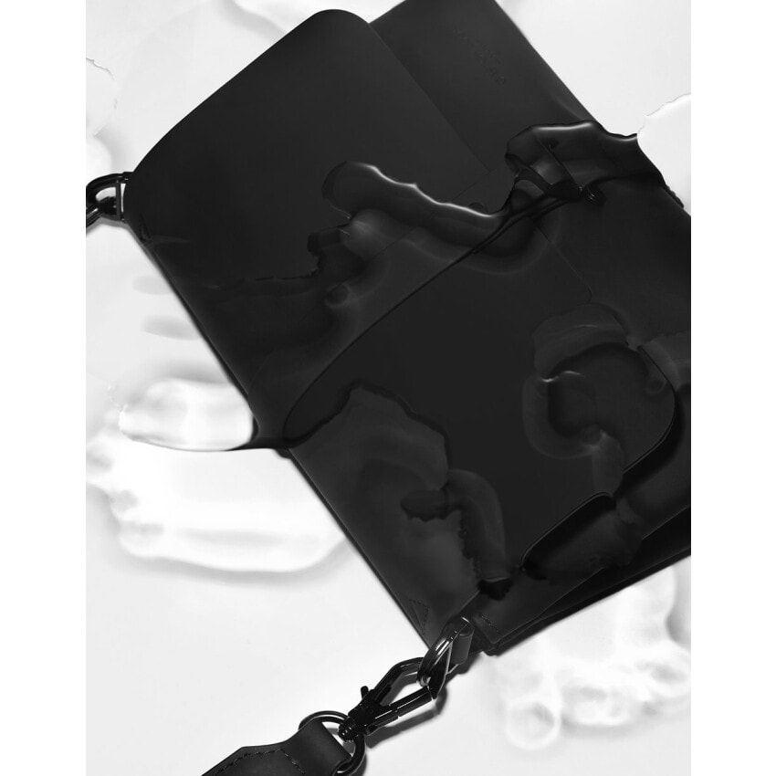 Gaston Luga Spläsh Crossbody Bag - Black Çapraz Çanta
