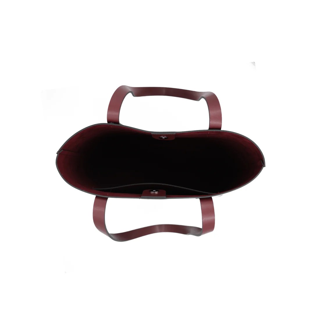 Truffaut Bags Adrien Tote Çanta Bordo