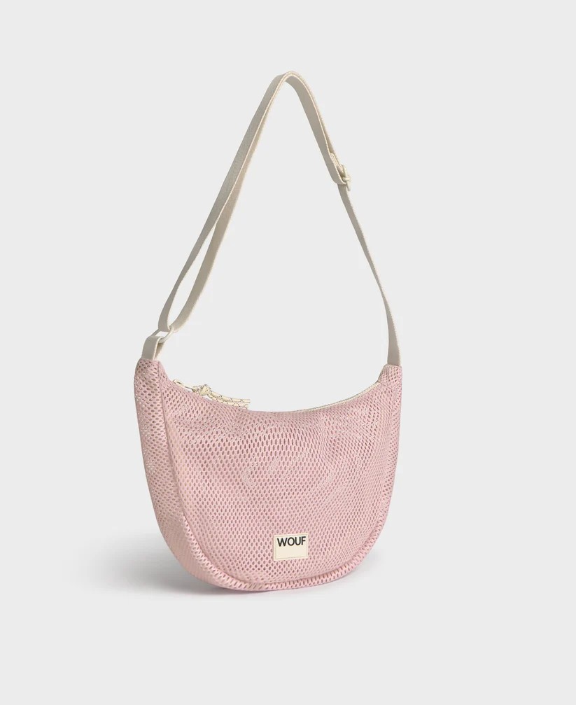 Wouf Blush Halfmoon Crossbody Bag Omuz Çantası