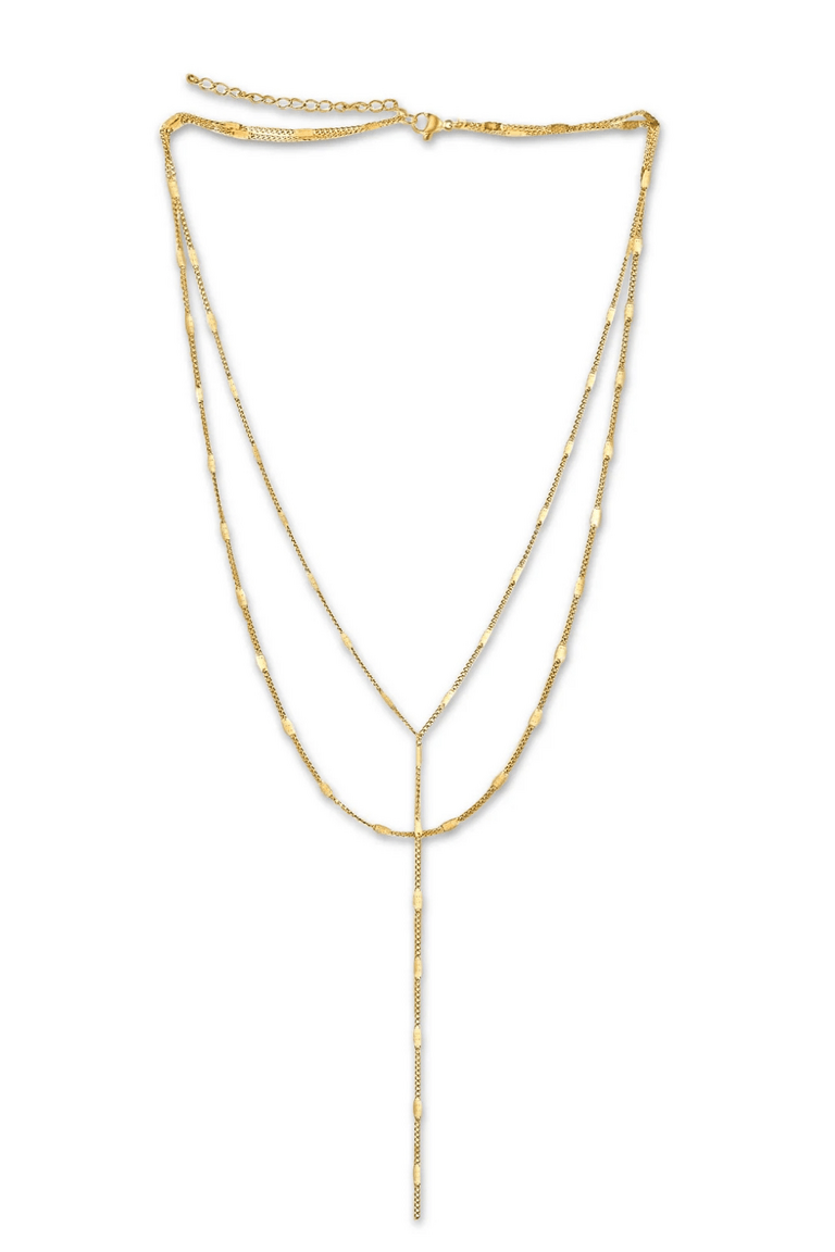 Miklan Layered Gleam Kolye