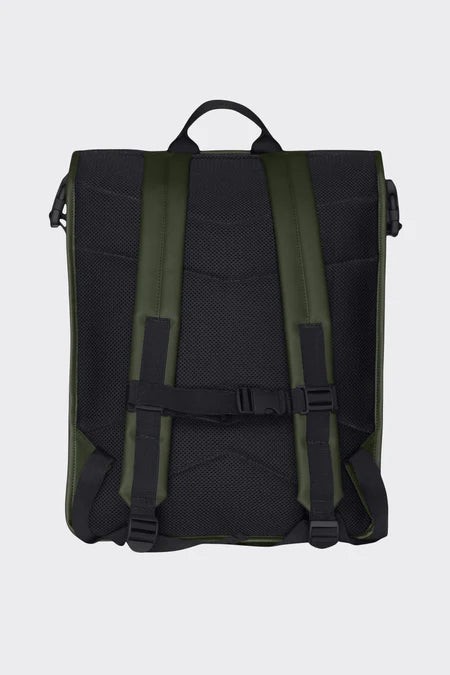 Rains Buckle Rolltop Rucksack Green Sırt Çantası