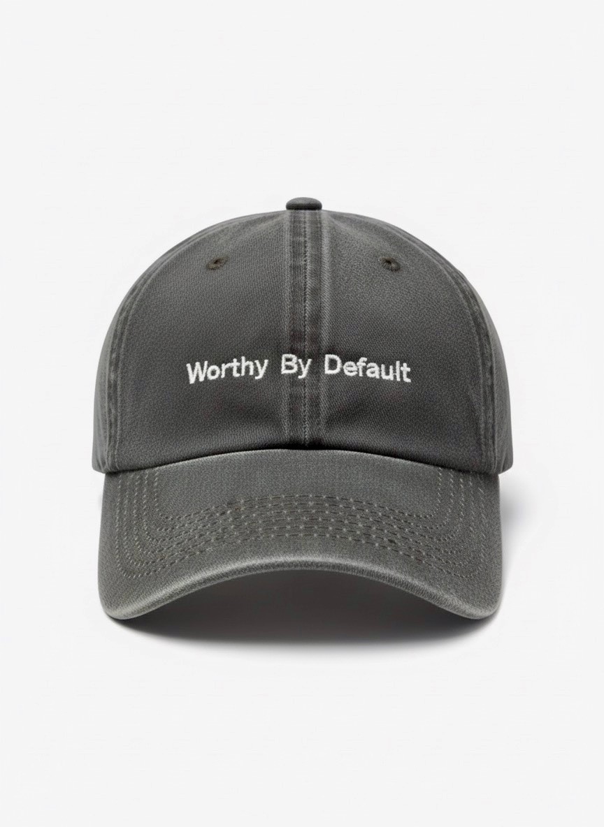 Liapop Worthy By Default Washed Khaki Şapka