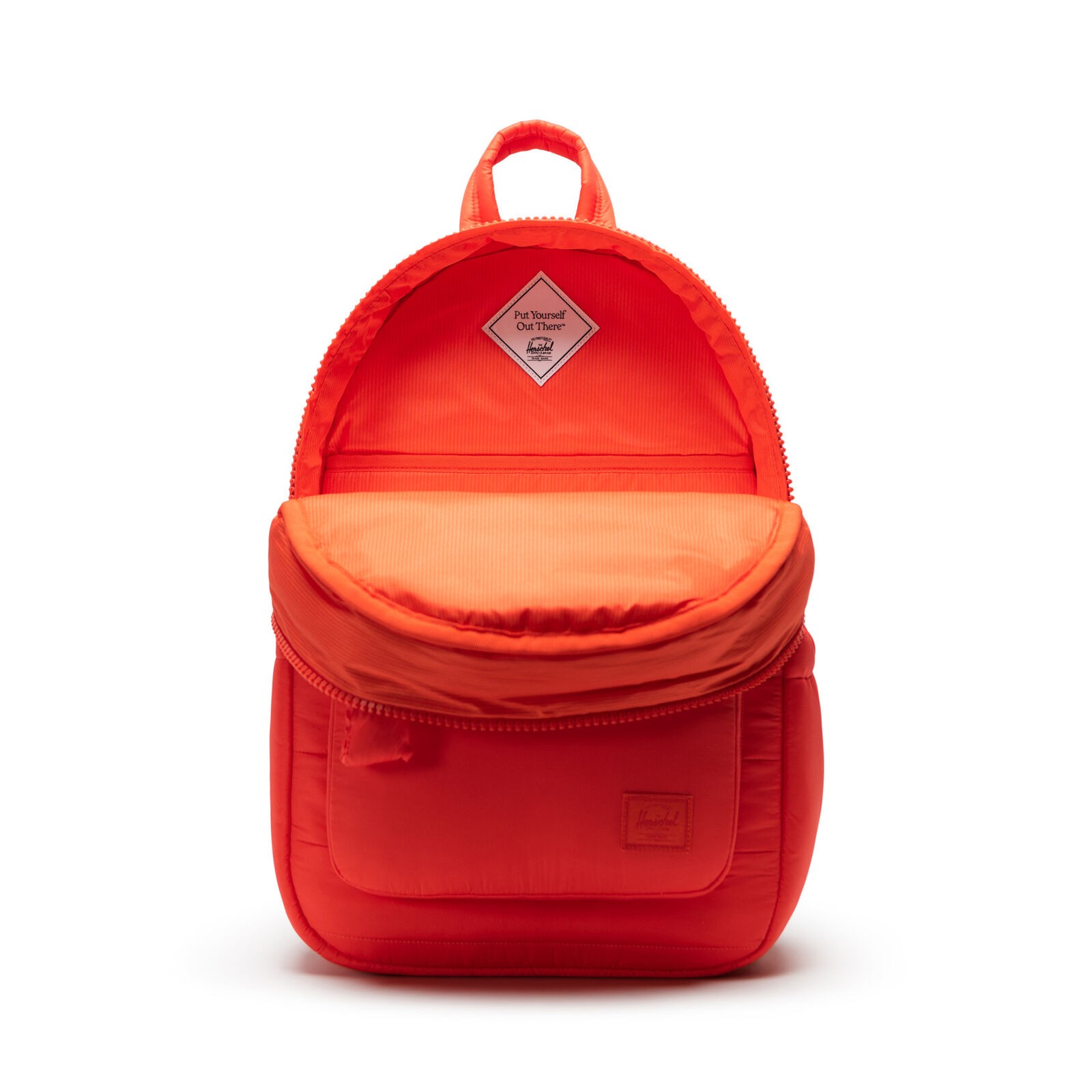 Herschel Settlement Backpack Quilted Red Sırt Çantası