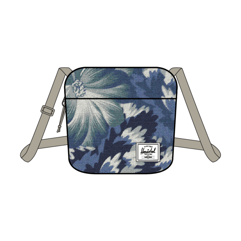 Herschel Classics Crossbody Bag Floral Tapestry Çapraz Çanta