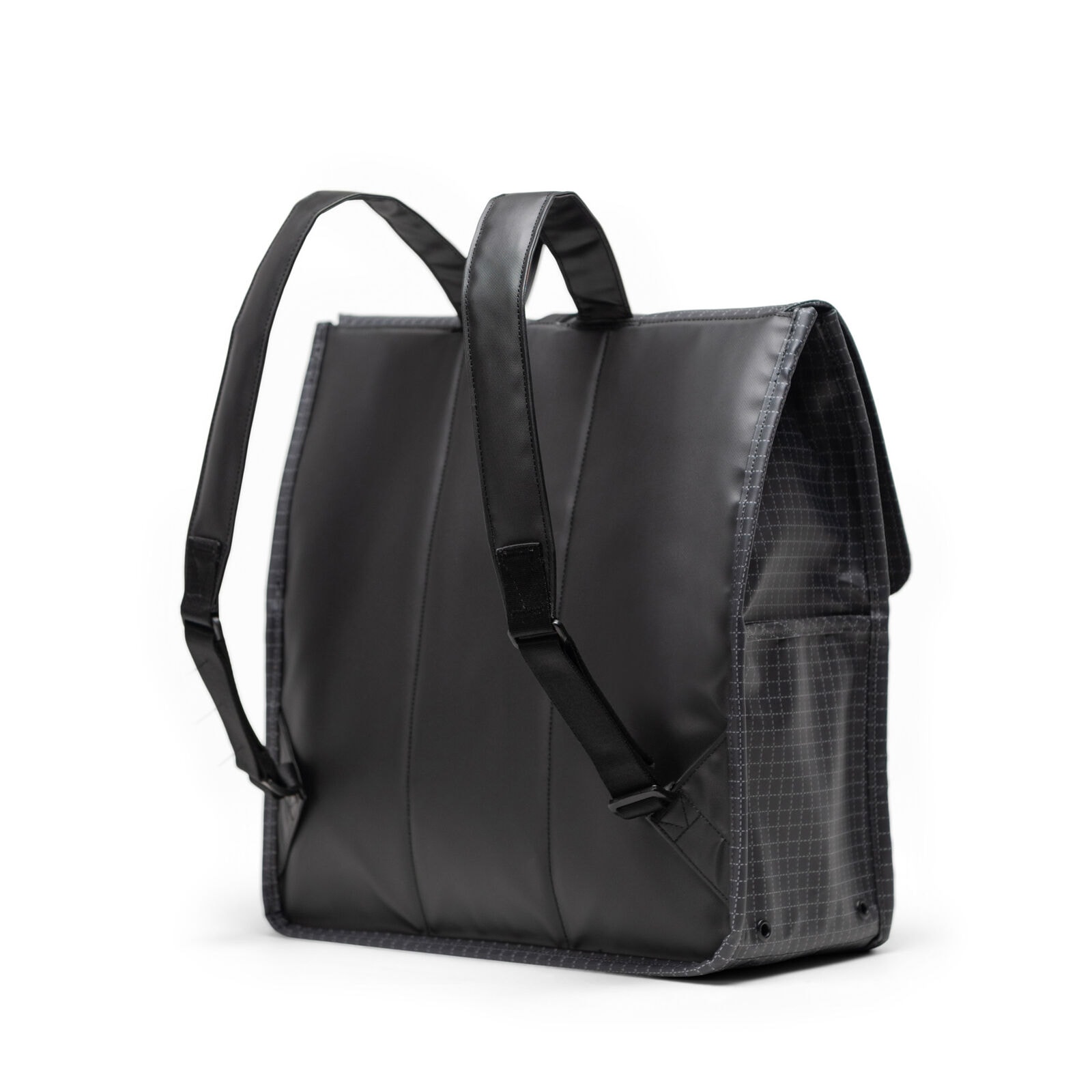 Herschel Supply City Mid Volume Weather Resistant Black Grid Sırt Çantası