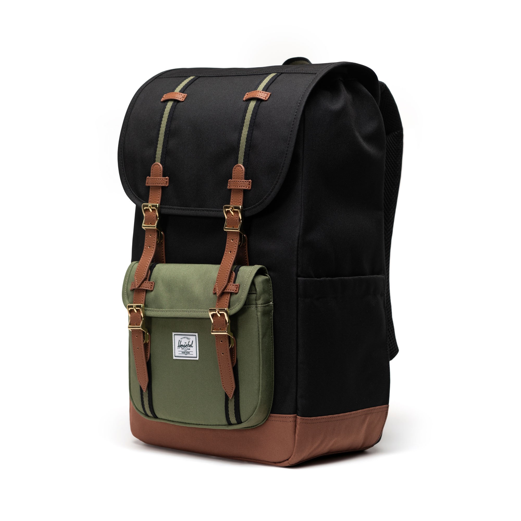 Herschel Little America™ Backpack Black/Four Leaf Clvr/Sddle Brn Sırt Çantası