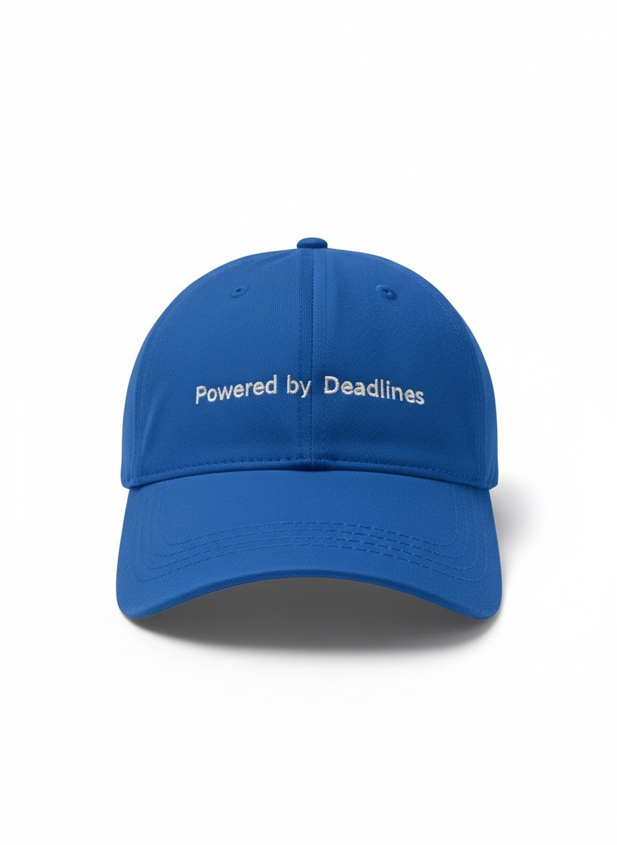 Liapop Powered by Deadlines İndigo Mavi Şapka