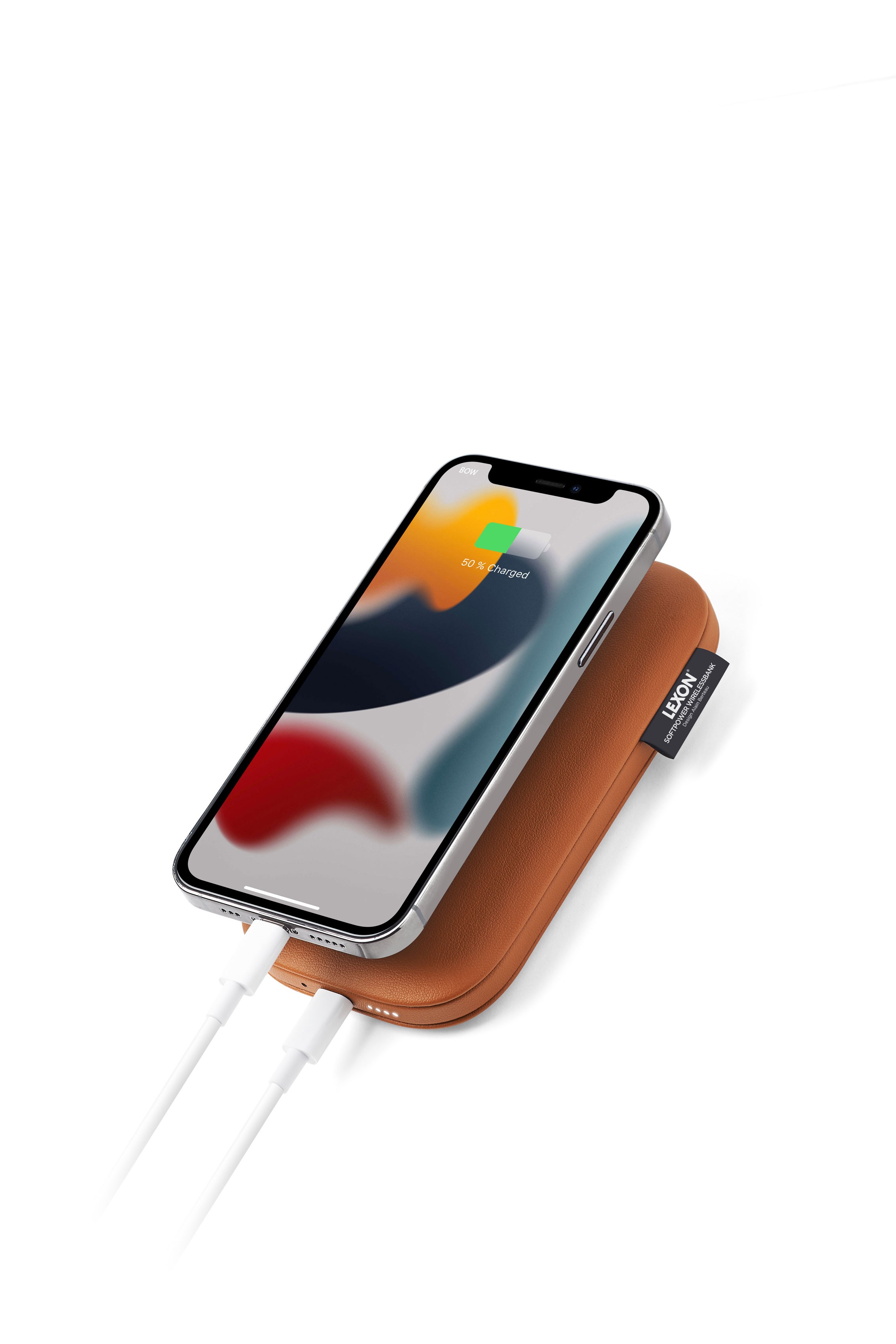 Lexon Softpower Wirelessbank Kablosuz Şarj Cihazı &
















 Powerbank - Kahverengi