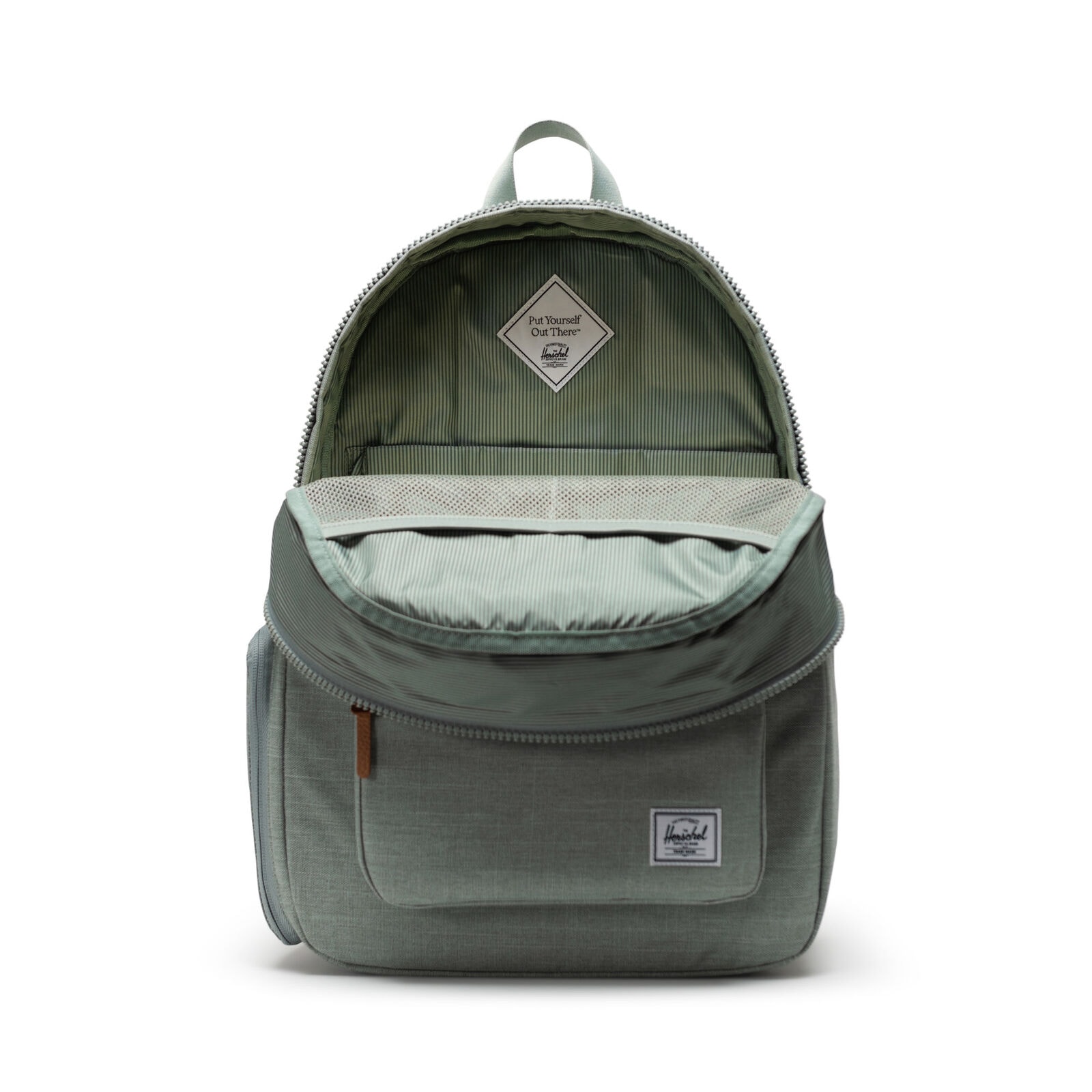 Herschel Nova Backpack Diaper Bag Iceberg Green Crosshatch Anne Bebek Sırt Çantası 
