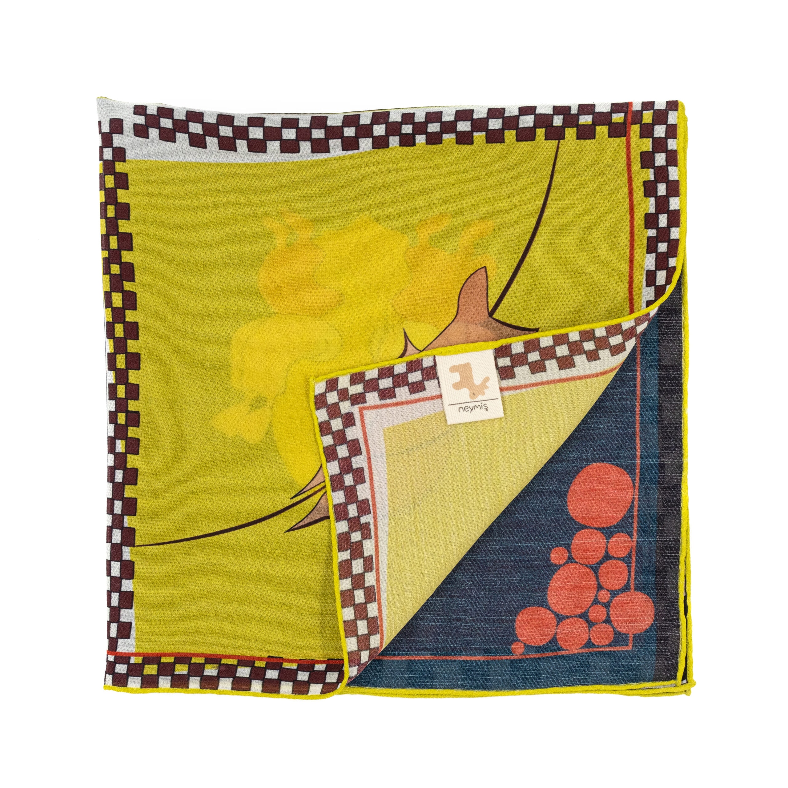 Neymiş Dönence-53x53 Yün&İpek Fular