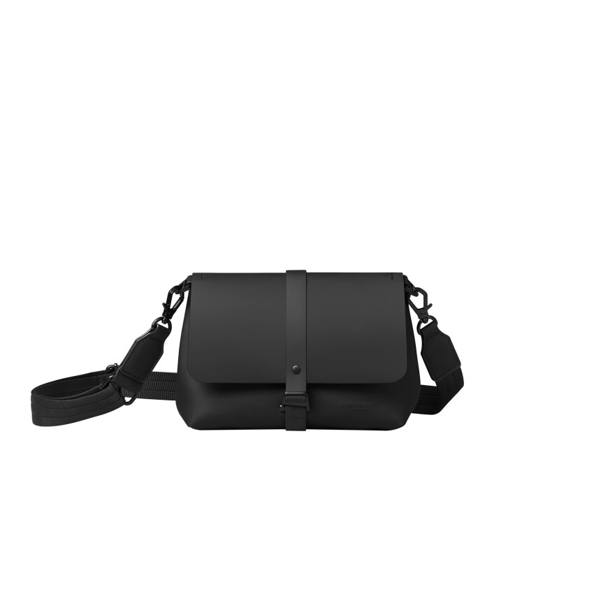 Gaston Luga Spläsh Crossbody Bag - Black Çapraz Çanta
