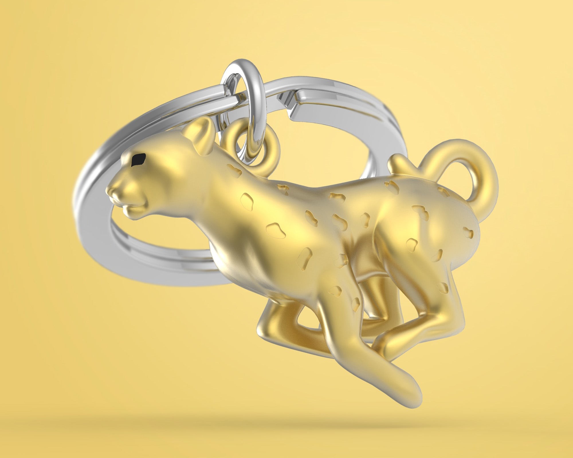 Metalmorphose Leopar Anahtarlık