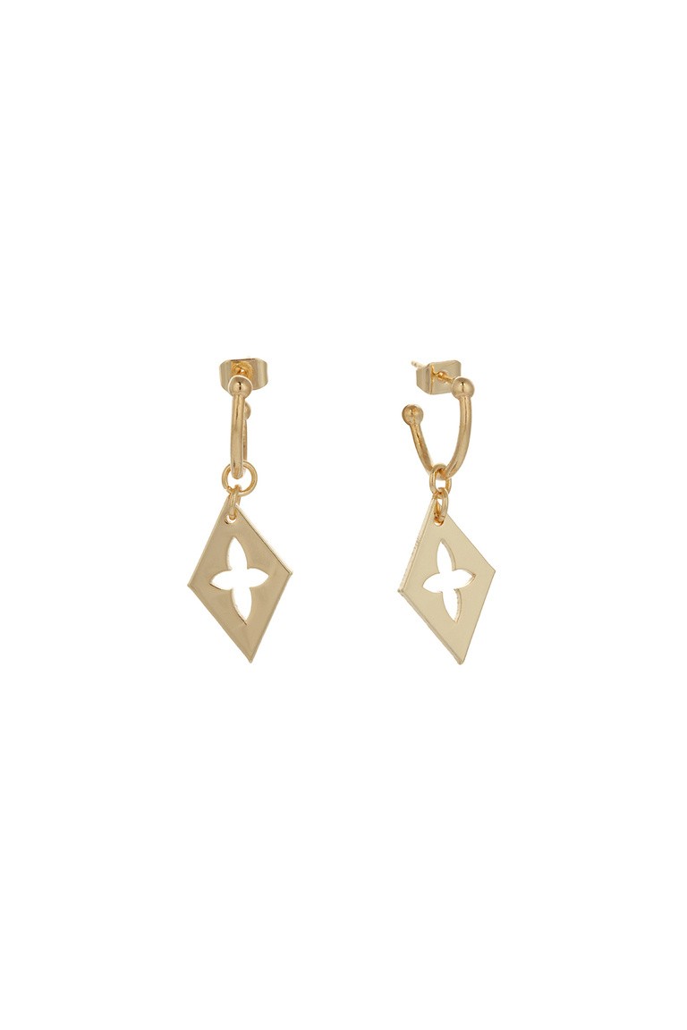 Miklan Imagine Gold Hoops Küpe