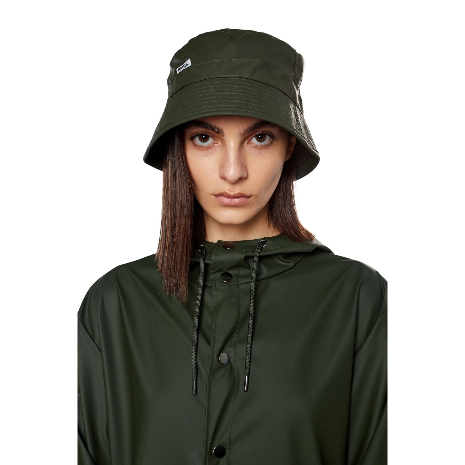 Rains Bucket Hat Green Şapka