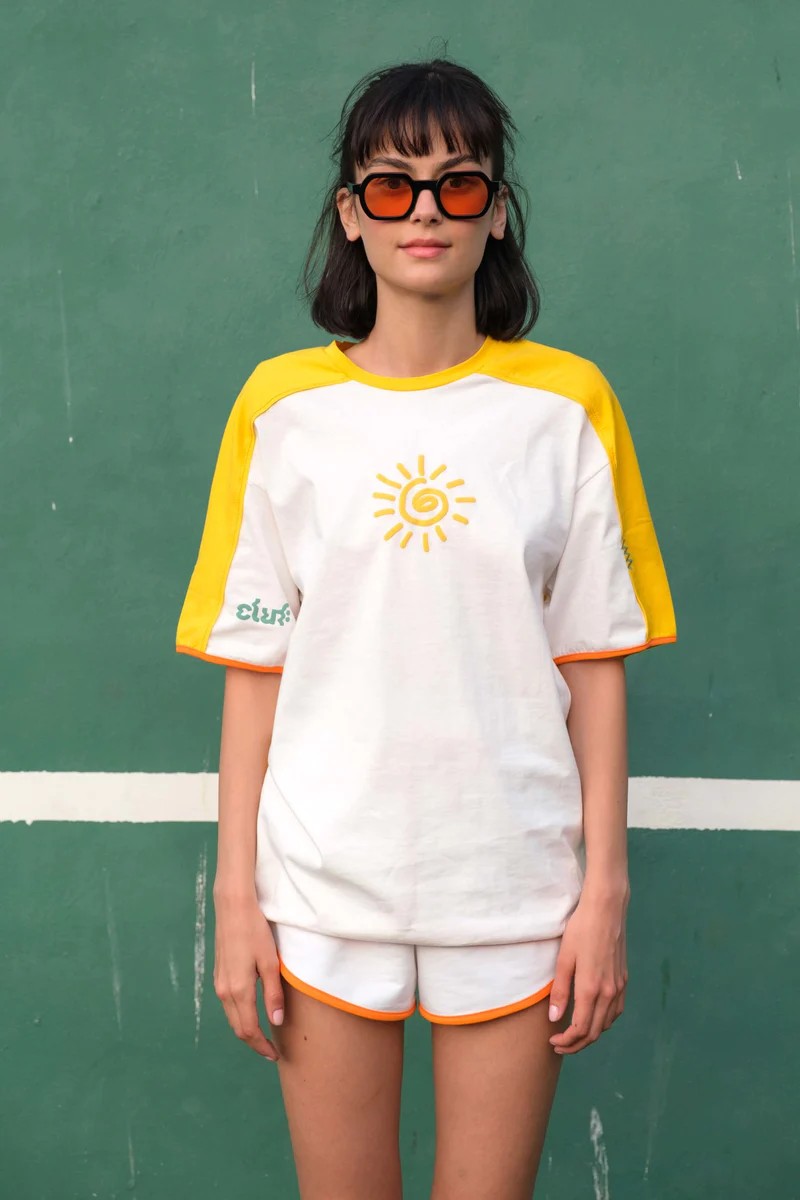 Cluf Sun Lover Unisex T-Shirt - Sarı