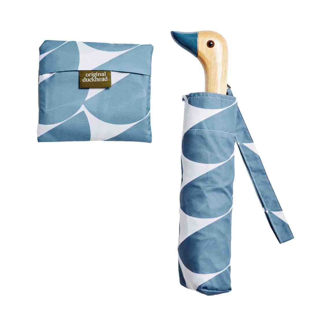 Original Duckhead Denim Moon Compact Duck Umbrella