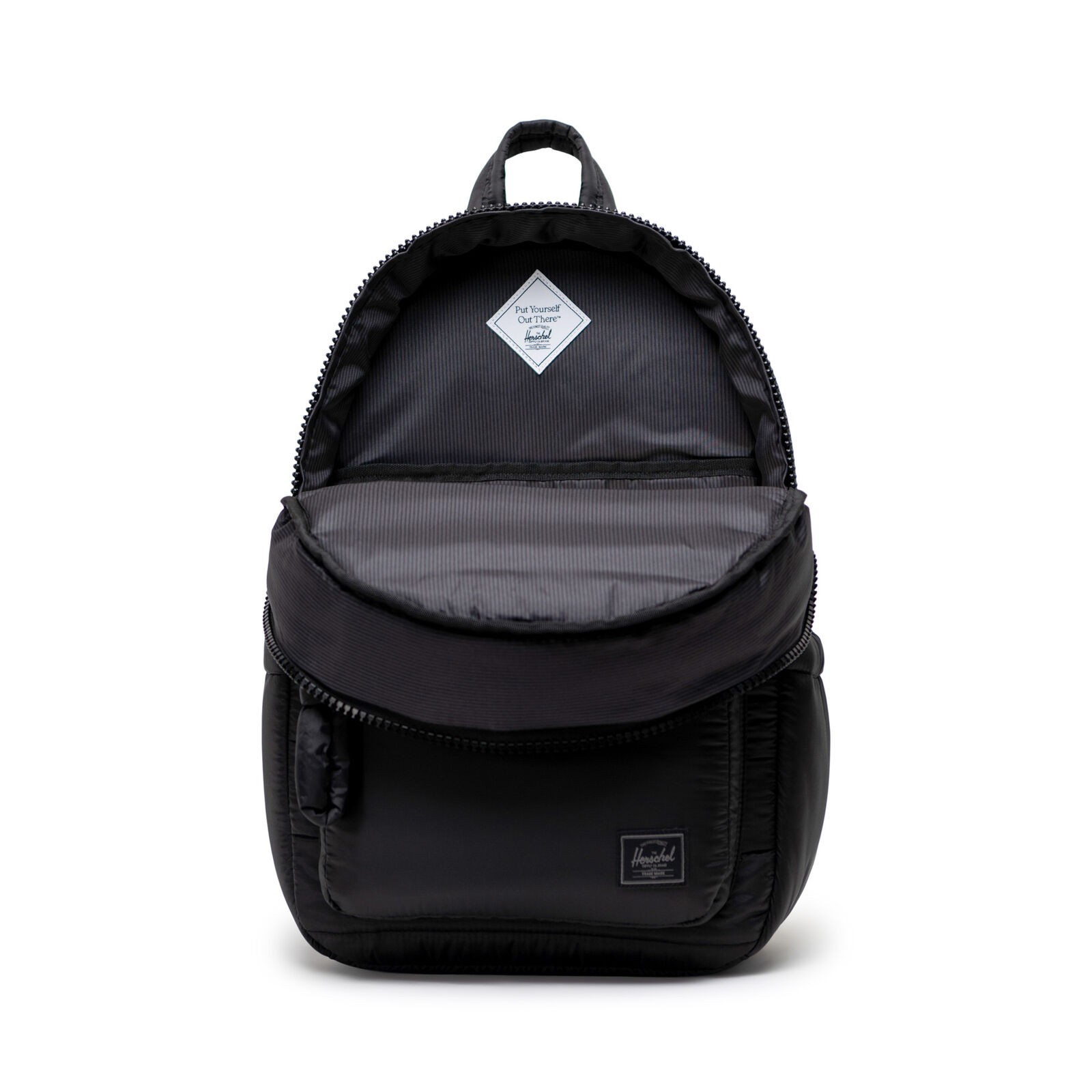 Herschel Settlement Backpack Quilted Black Sırt Çantası