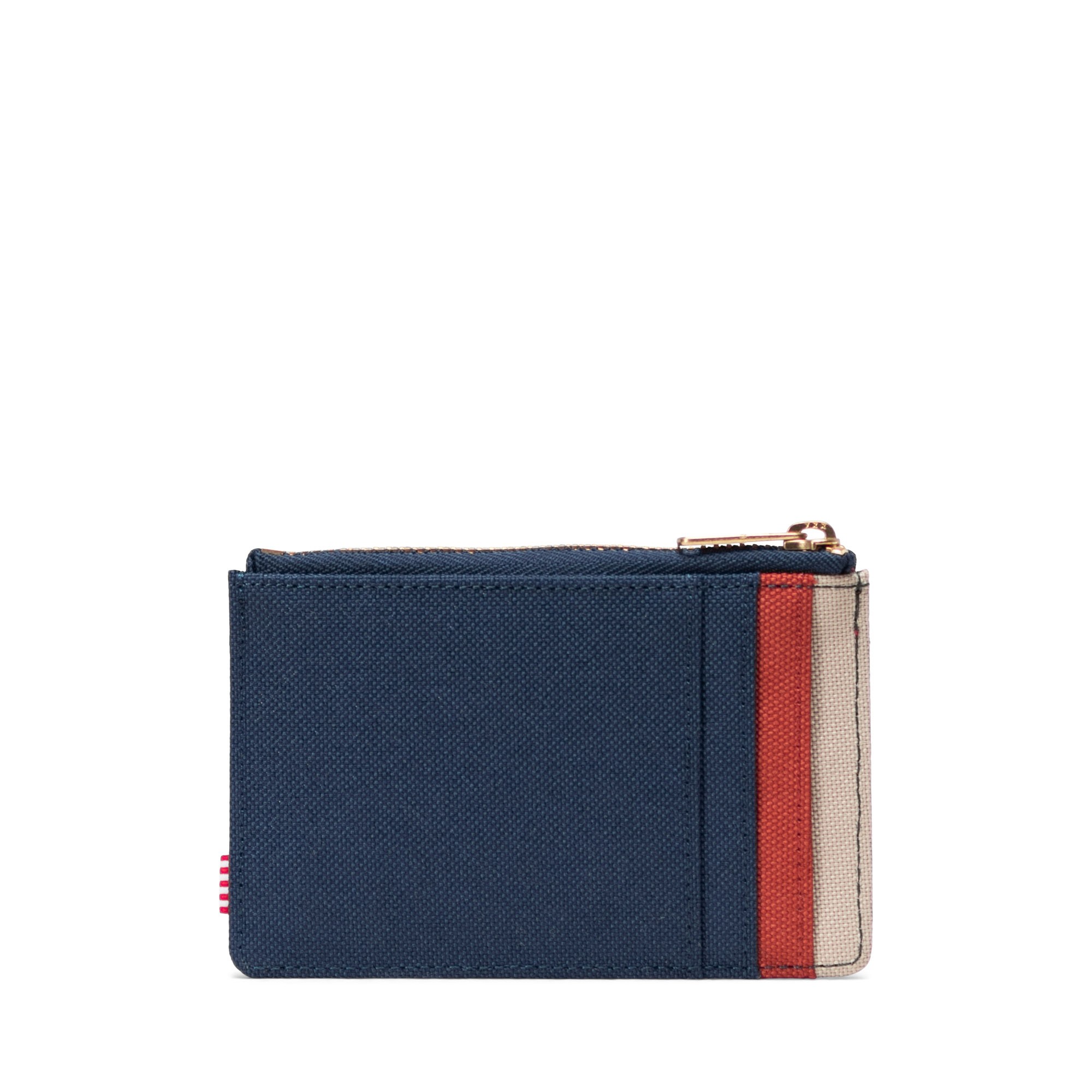 Herschel Oscar Cardholder Black Iris/Red Ochre/Twill  Kartlık