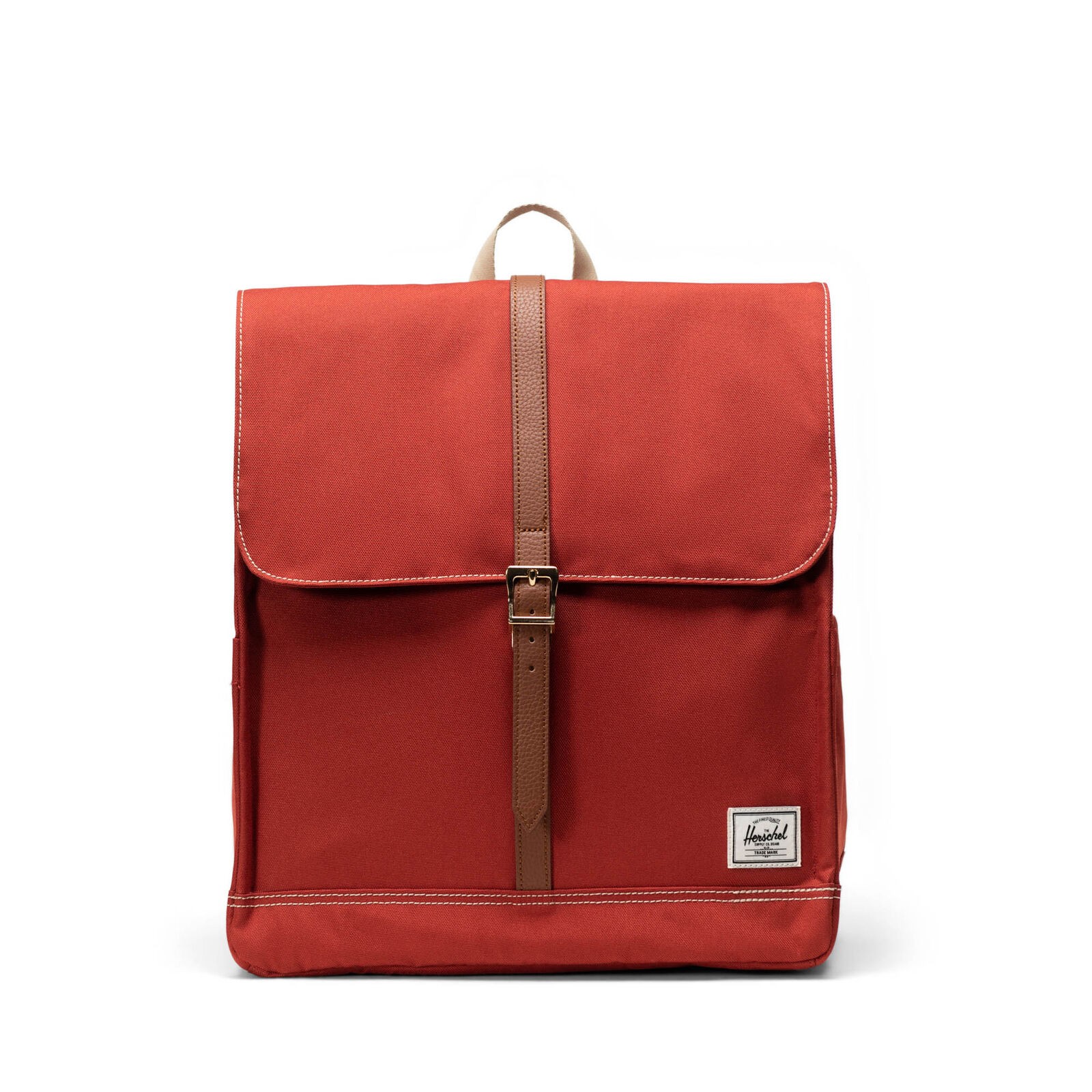 Herschel City Backpack Red Ochre/White Stitch Sırt Çantası