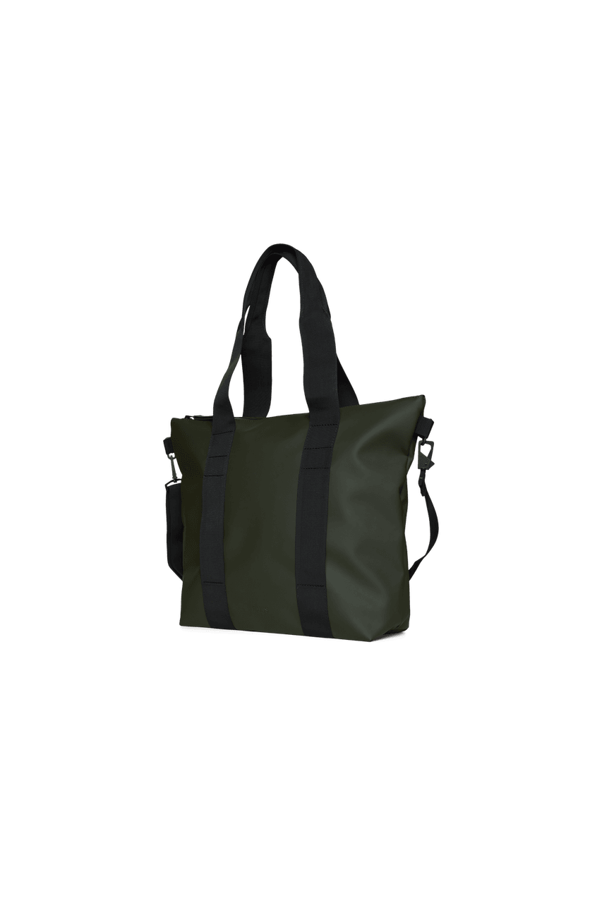 Rains Tote Bag Mini W3 Green Omuz Çantası